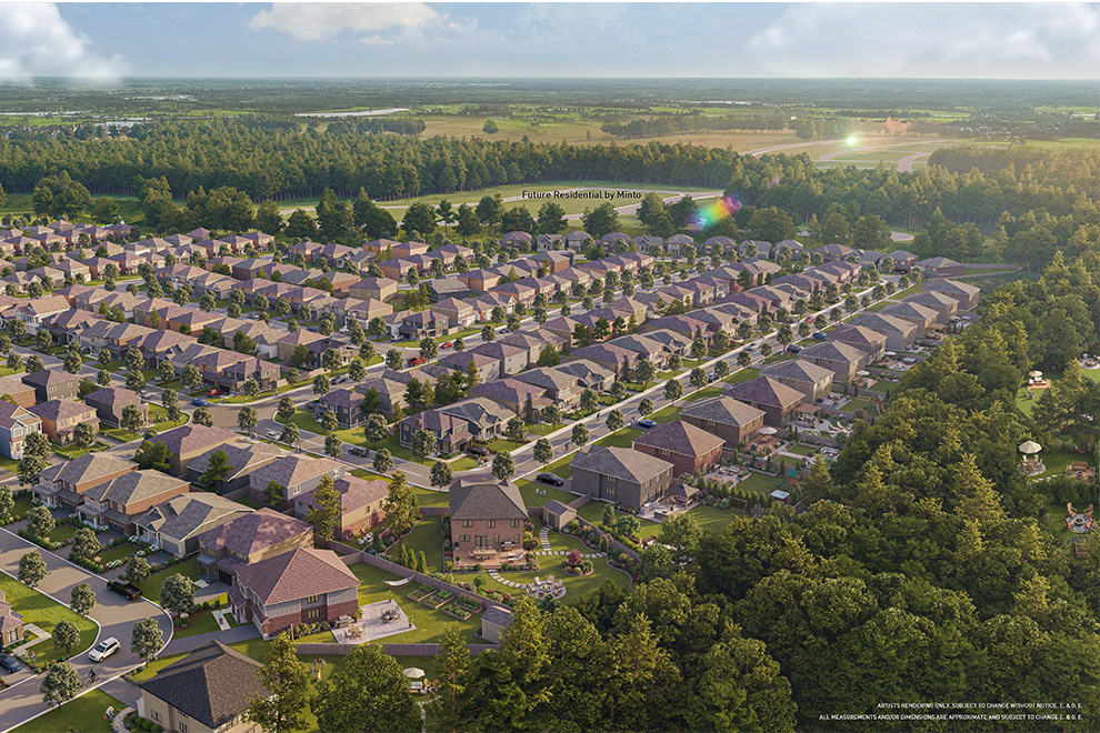 Mahogany Phase 3 by Minto, Ottawa. Artist’s rendering.
