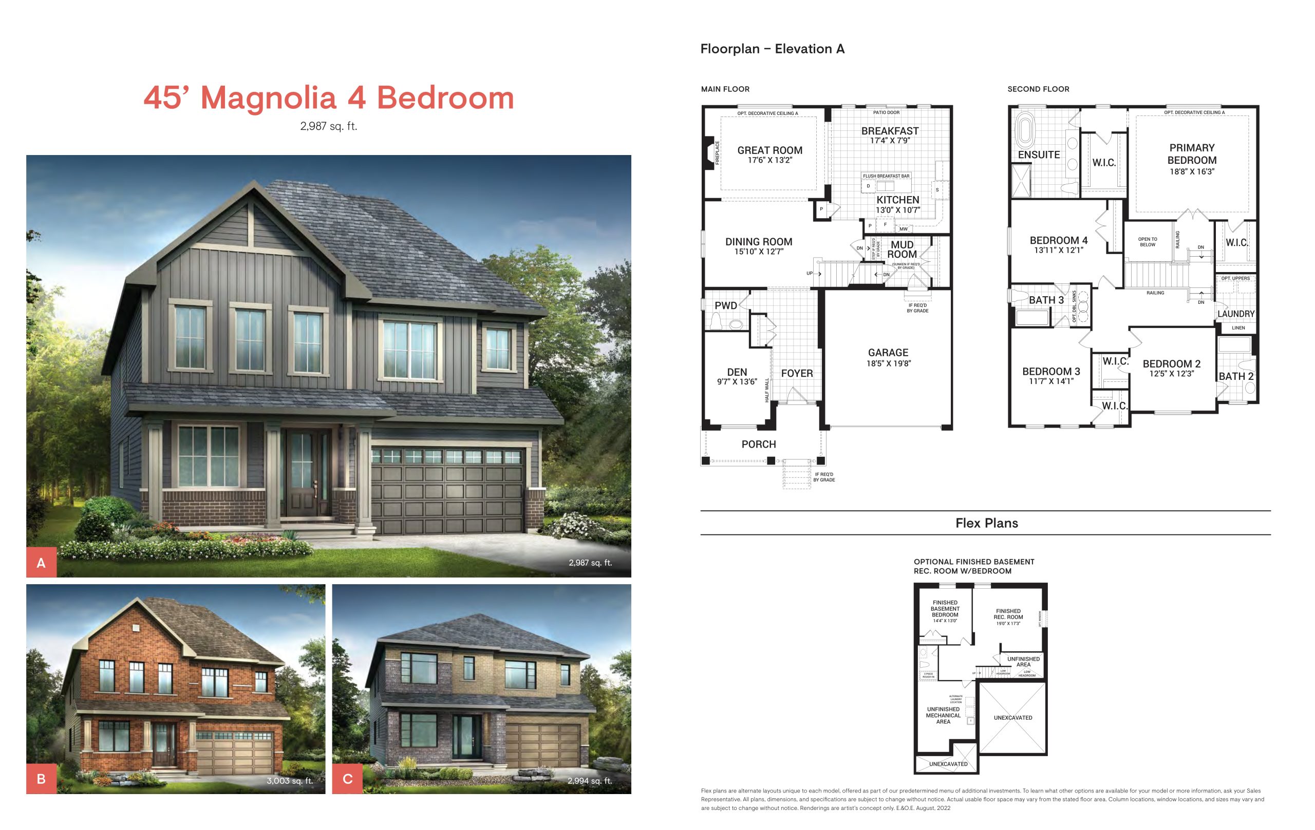 Magnolia (4 Bed) plan preview