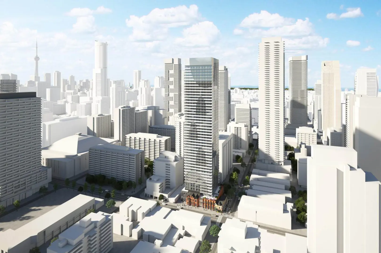 Maison Wellesley, Toronto. Artist’s rendering.