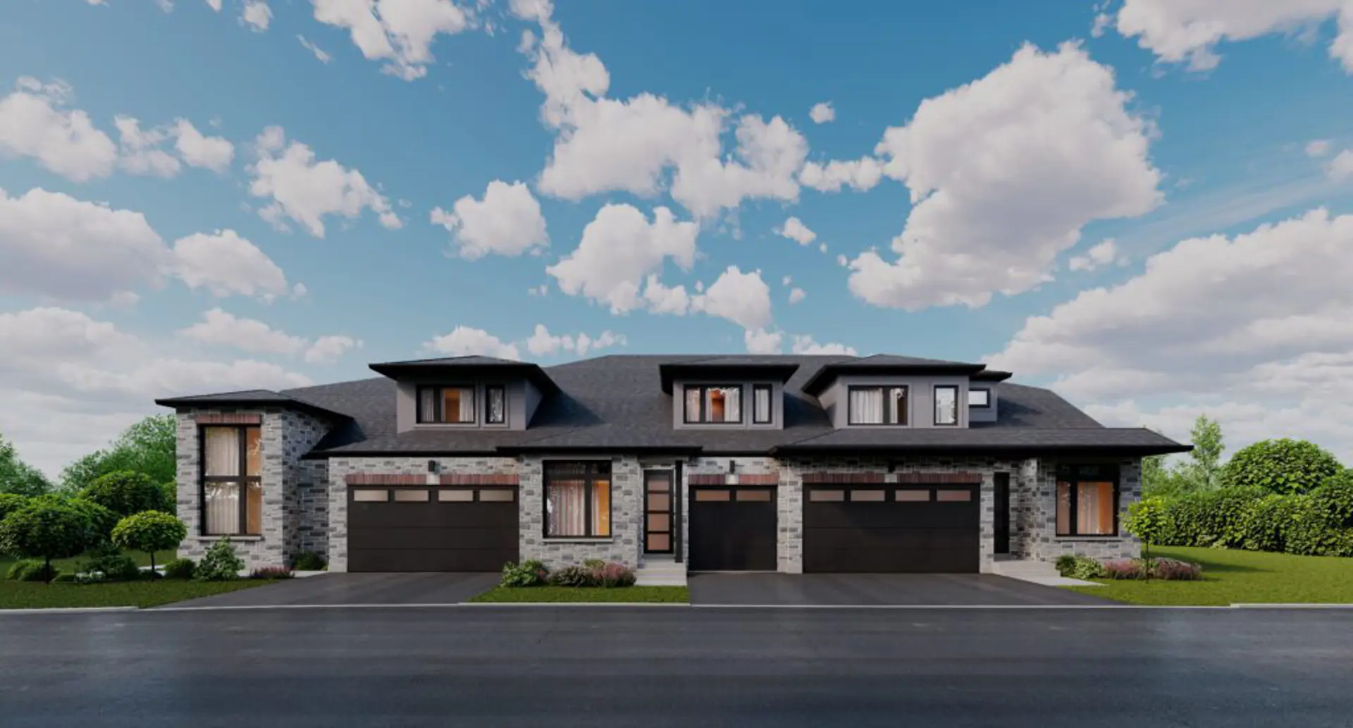 Maple Grove at River Mill, Cambridge. Artist’s rendering.