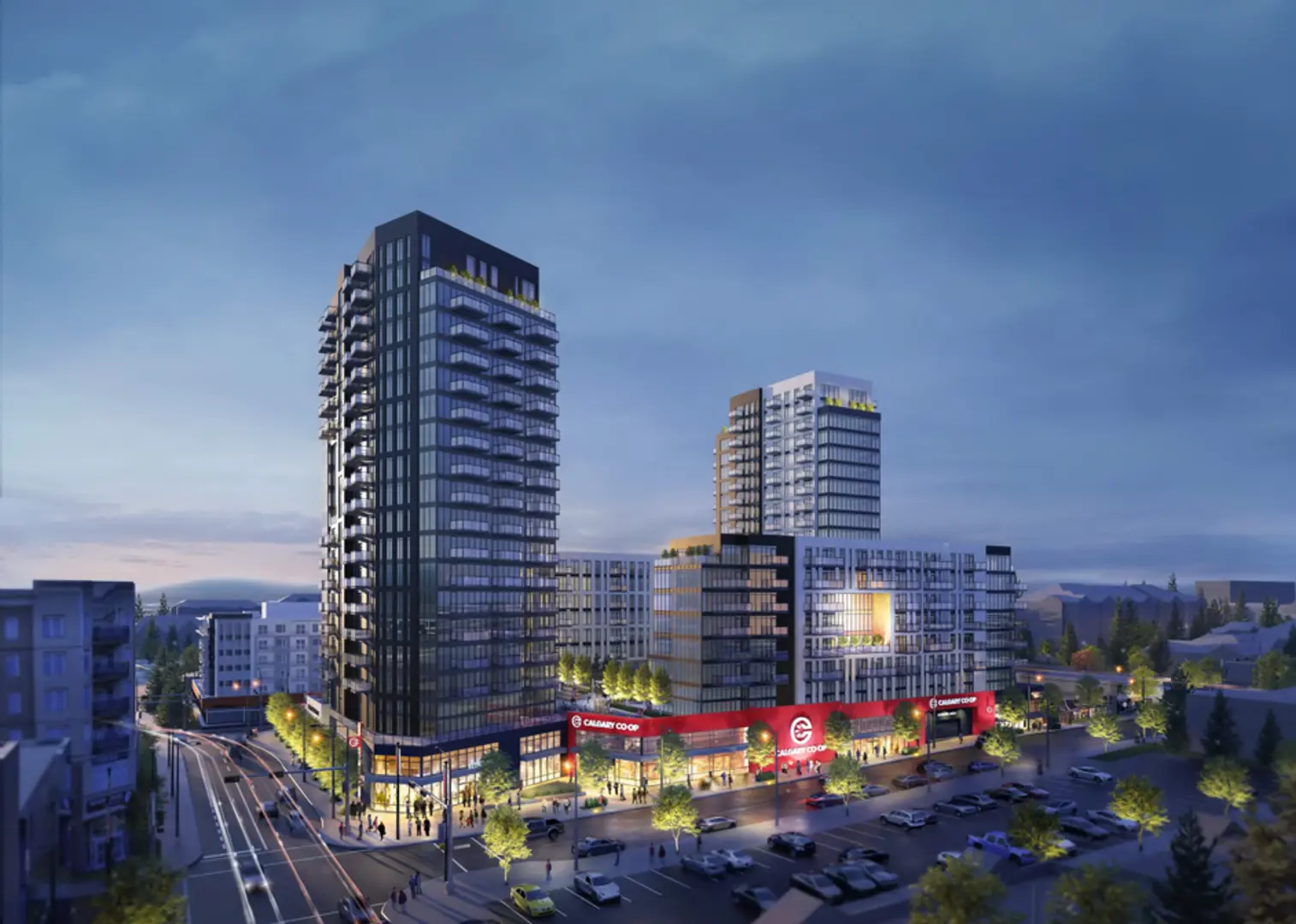 Marc & Mada, Calgary. Artist’s rendering.