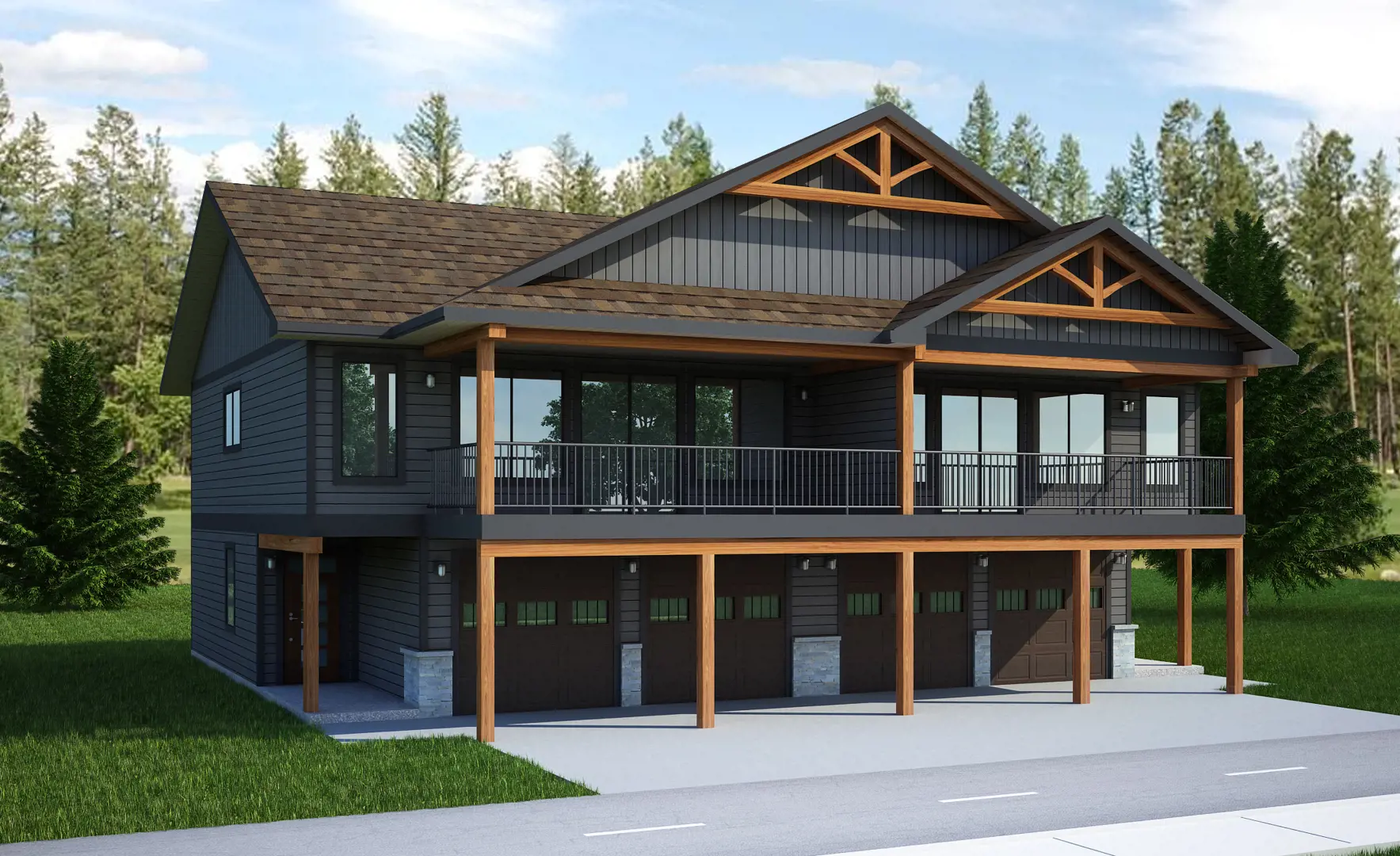 Mark Creek Landing, Kimberley. Artist’s rendering.