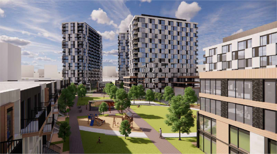 Markham & Dunelm Condos, Markham. Artist’s rendering.