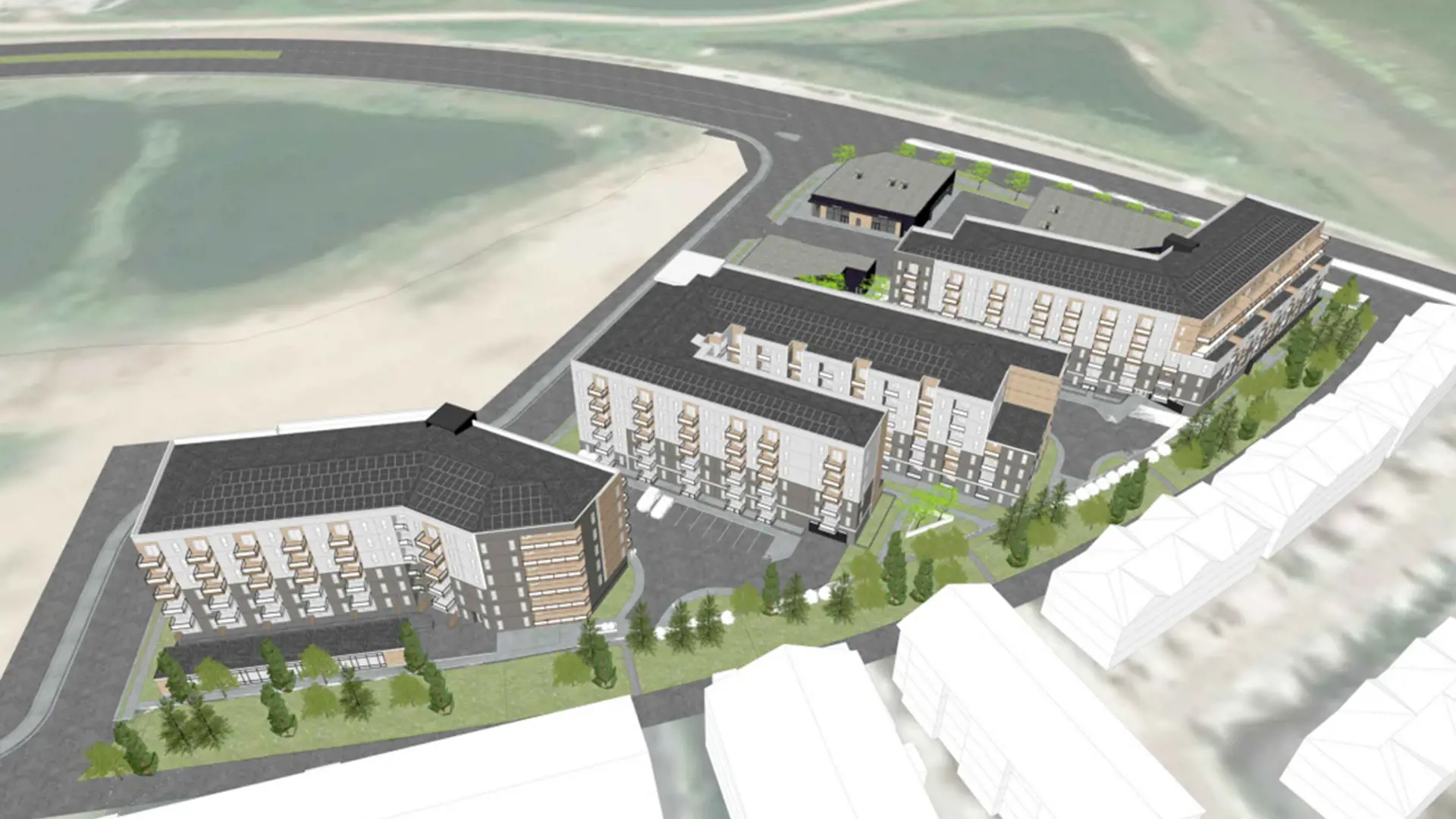 McIvor Boulevard Commercial and Multifamily, Calgary. Artist’s rendering.