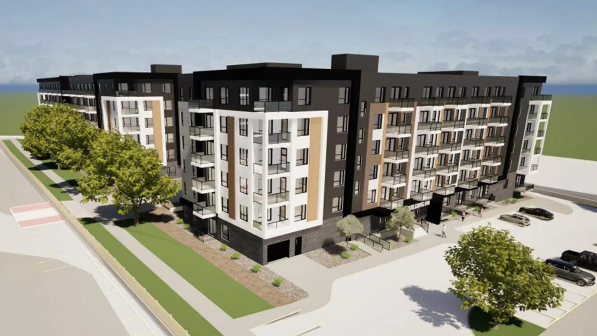 Medicine Hill Block H3 + H4, Calgary. Artist’s rendering.
