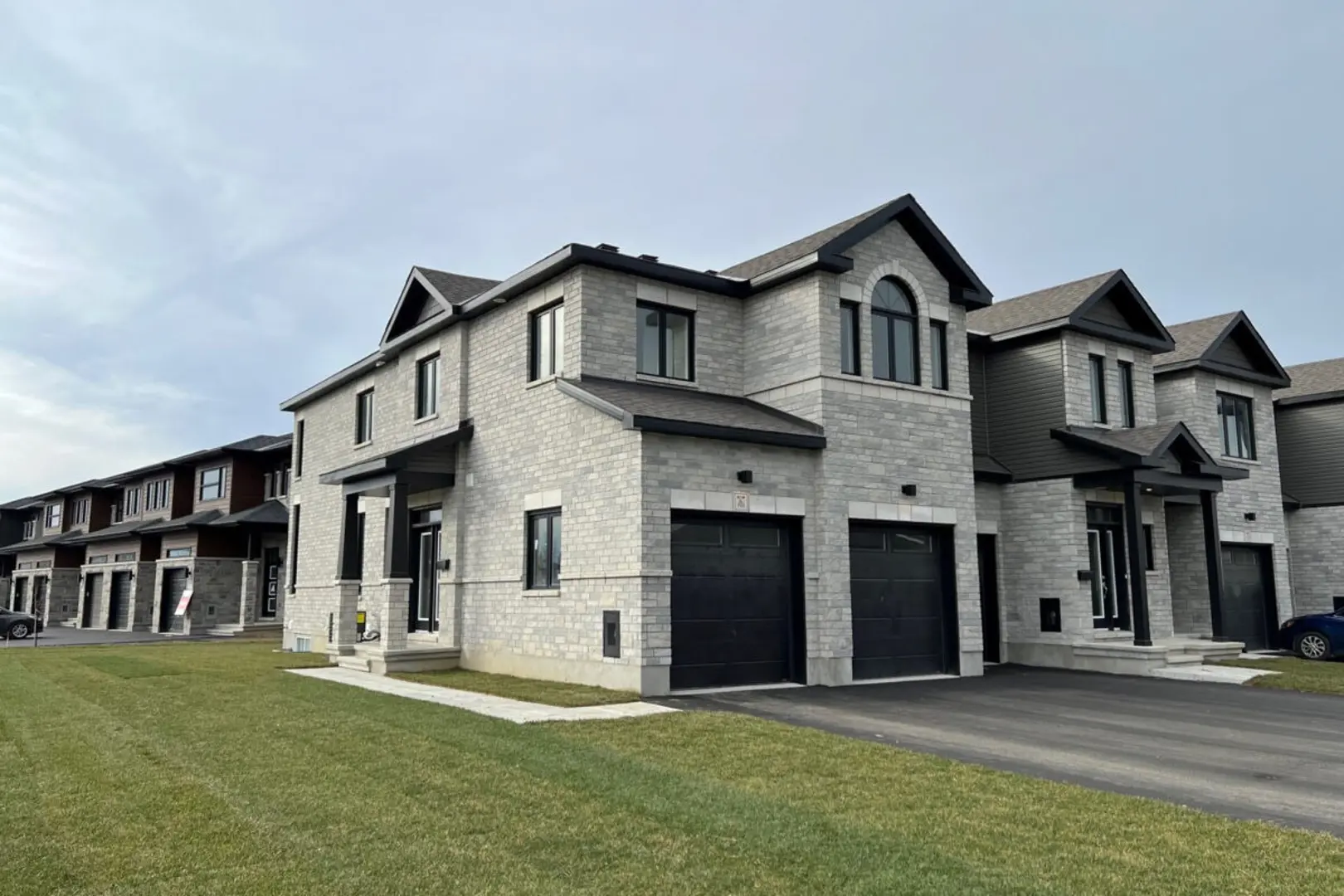 Merkley Oaks, Iroquois. Artist’s rendering.