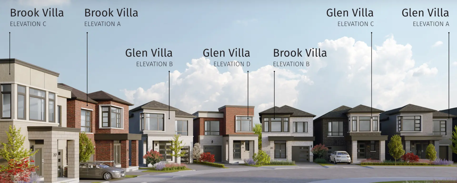 MILA - Phase 2 - Single-Family Homes, Toronto. Artist’s rendering.