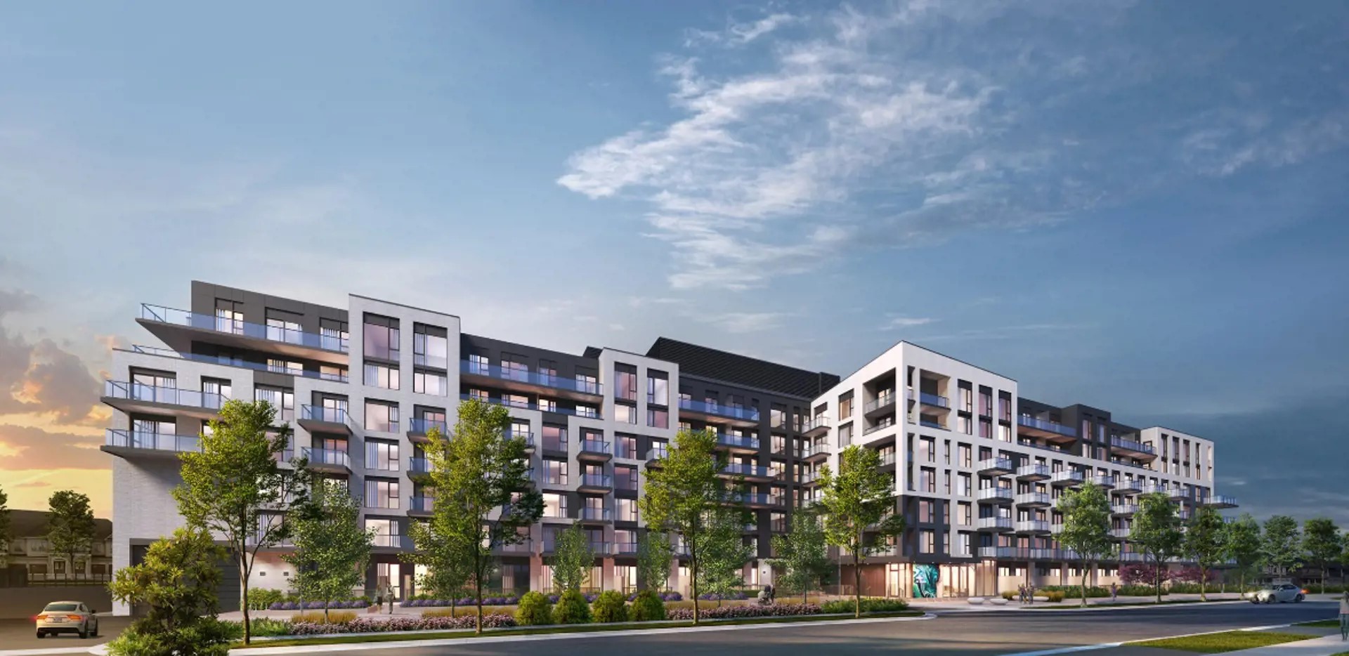 Milton Modern Art Collection Condos supplied project imagery