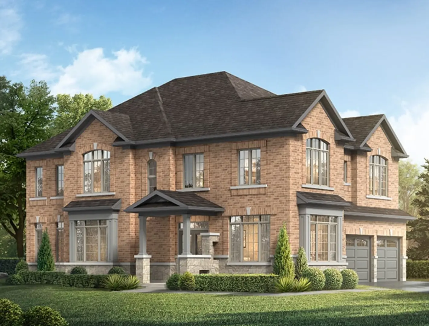 Milton View - Single-Family Homes, Milton. Artist’s rendering.