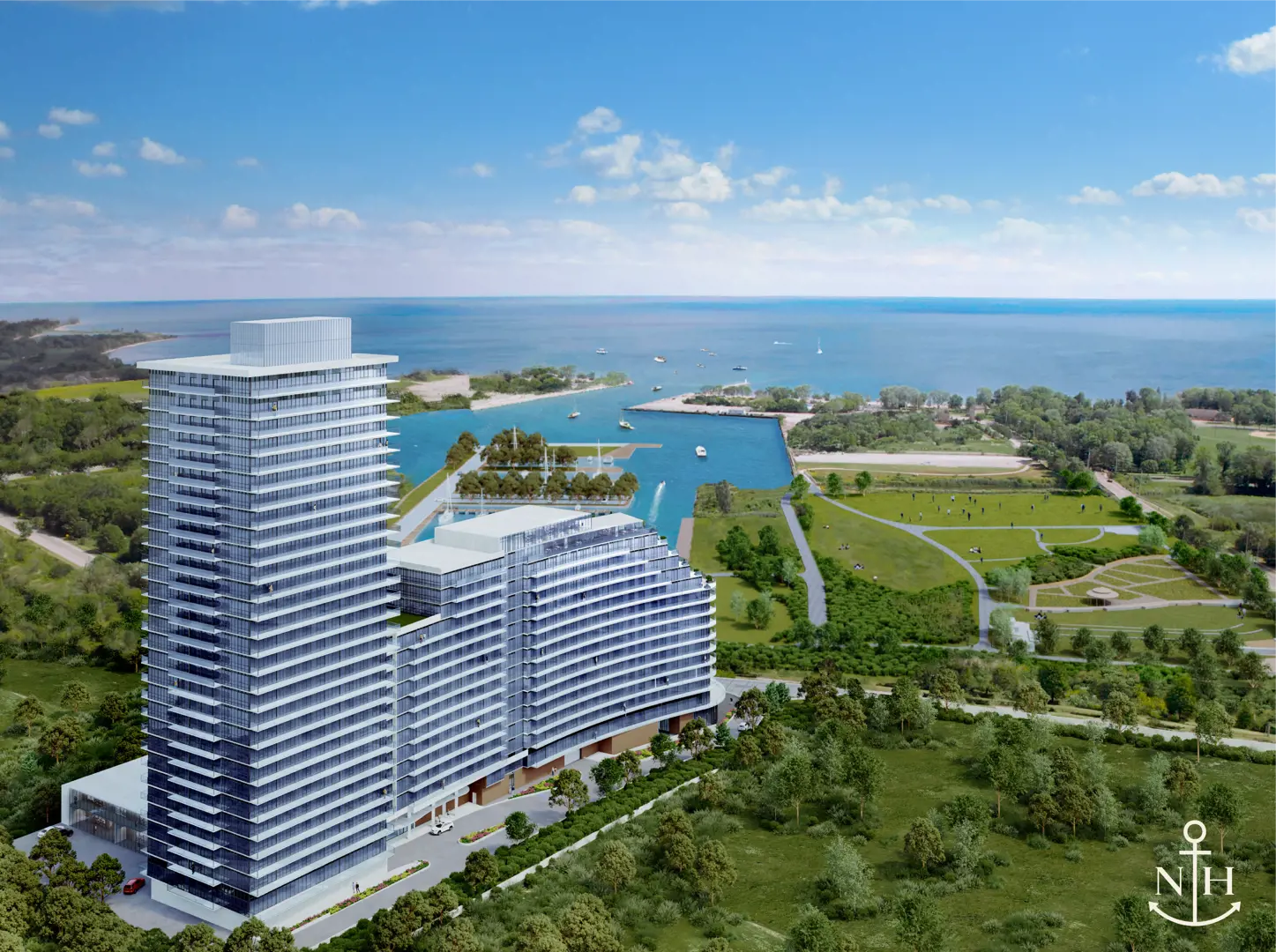 Nahid Harbour Exterior Rendering
