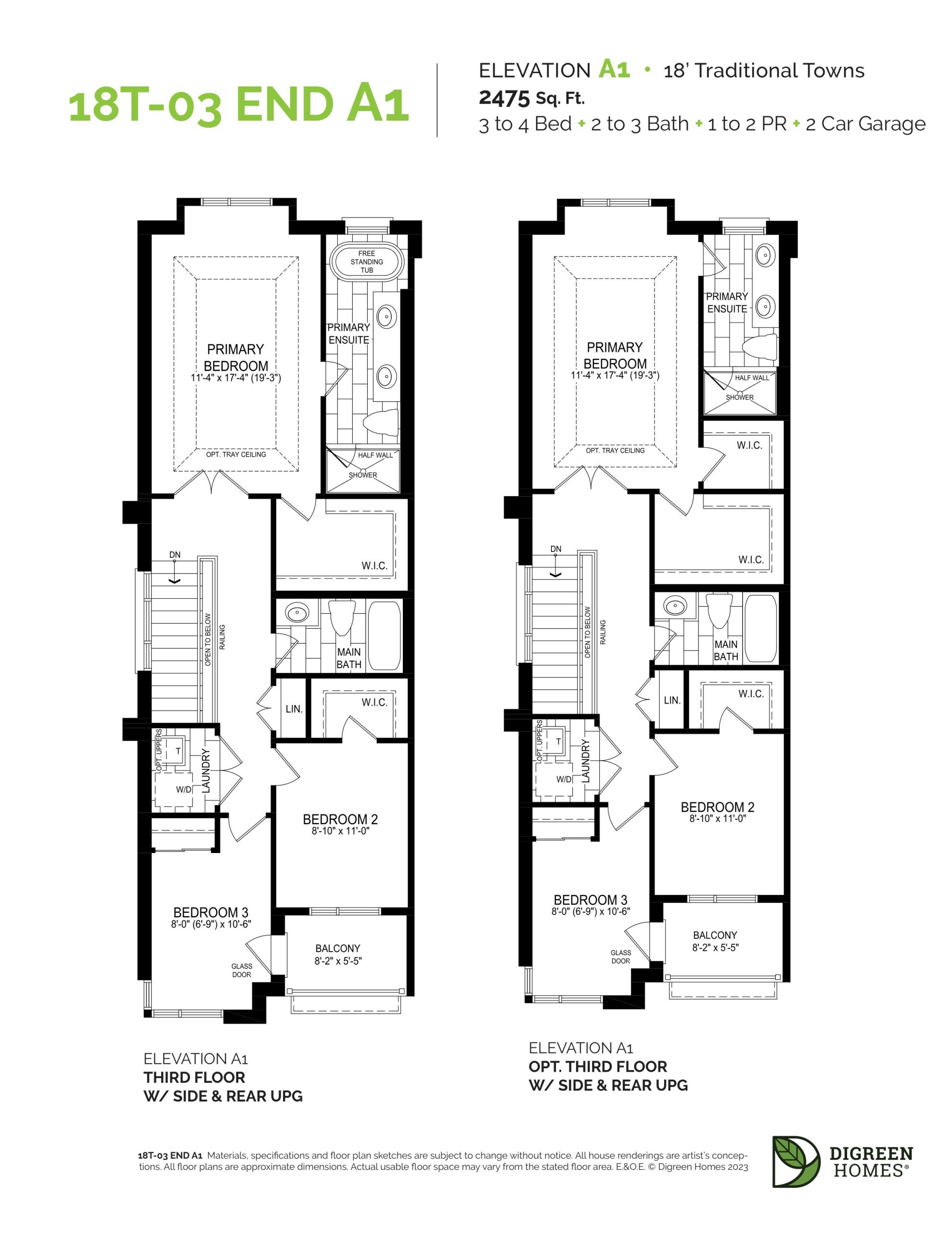18T-03 End A1 UPG plan preview