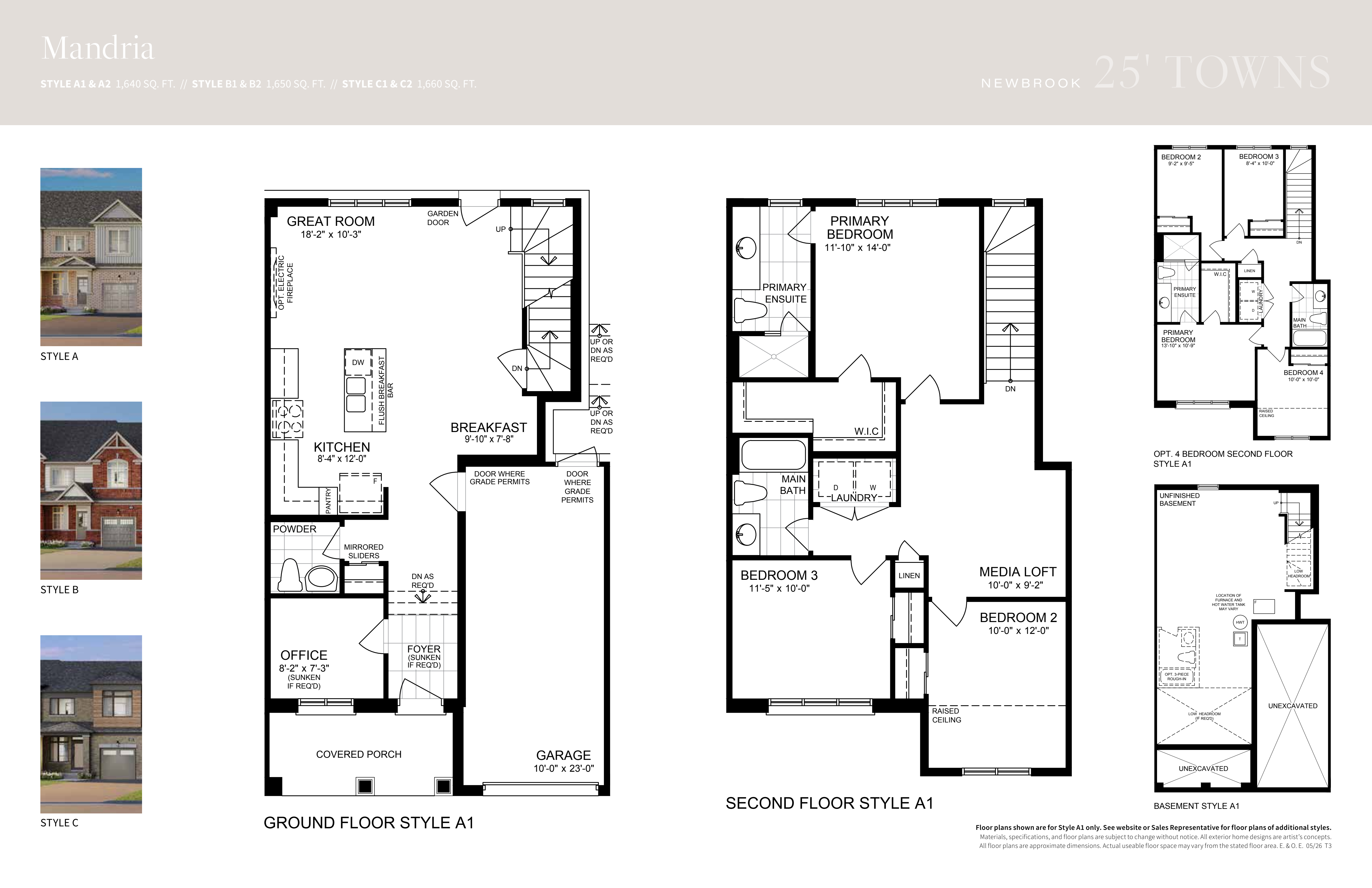 Mandria floor plan