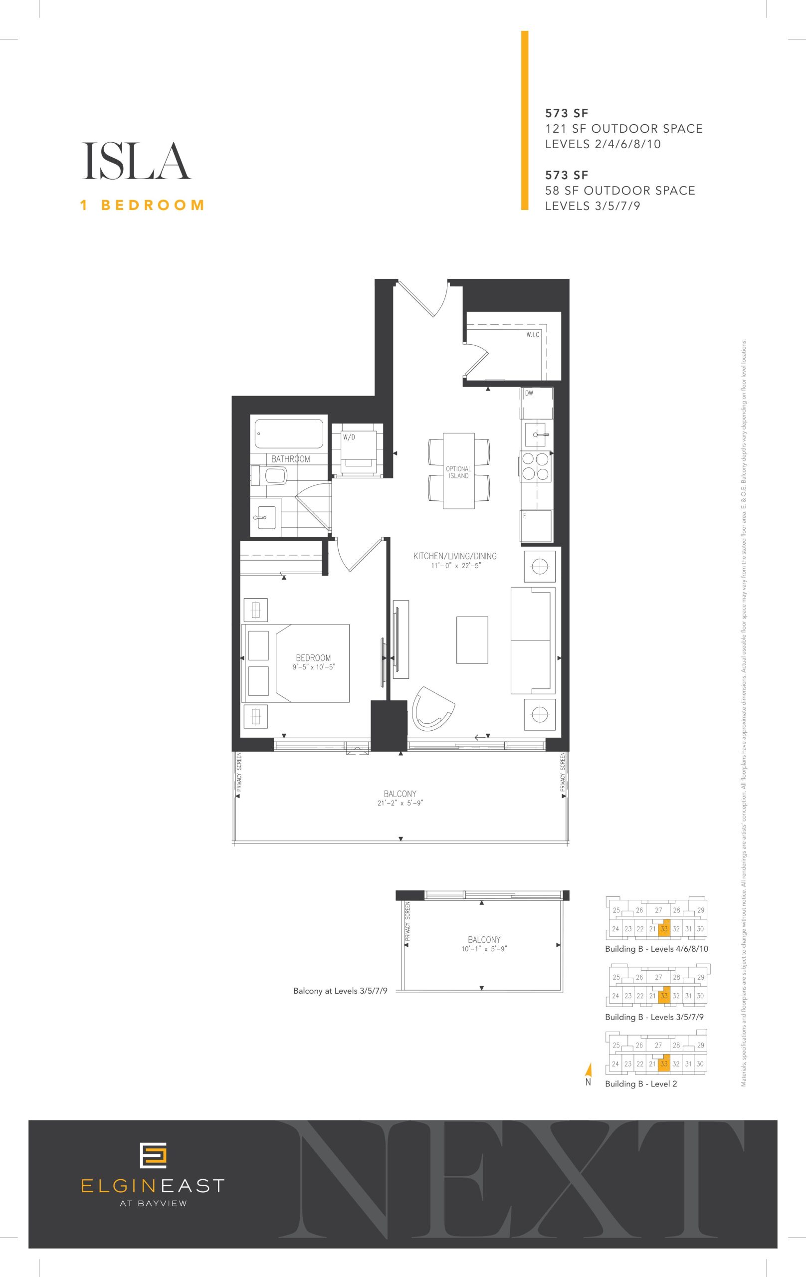 Isla floor plan
