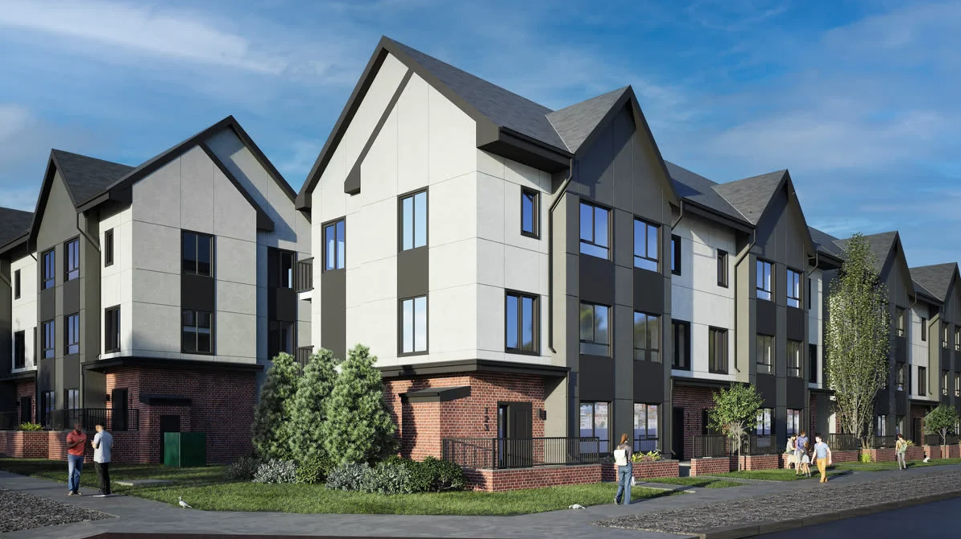 Nichola Townhomes, Calgary. Artist’s rendering.