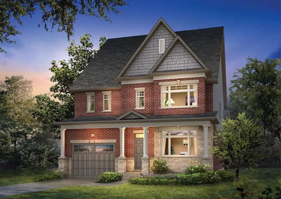 The Brookfield Elevation B - 40' floor plan