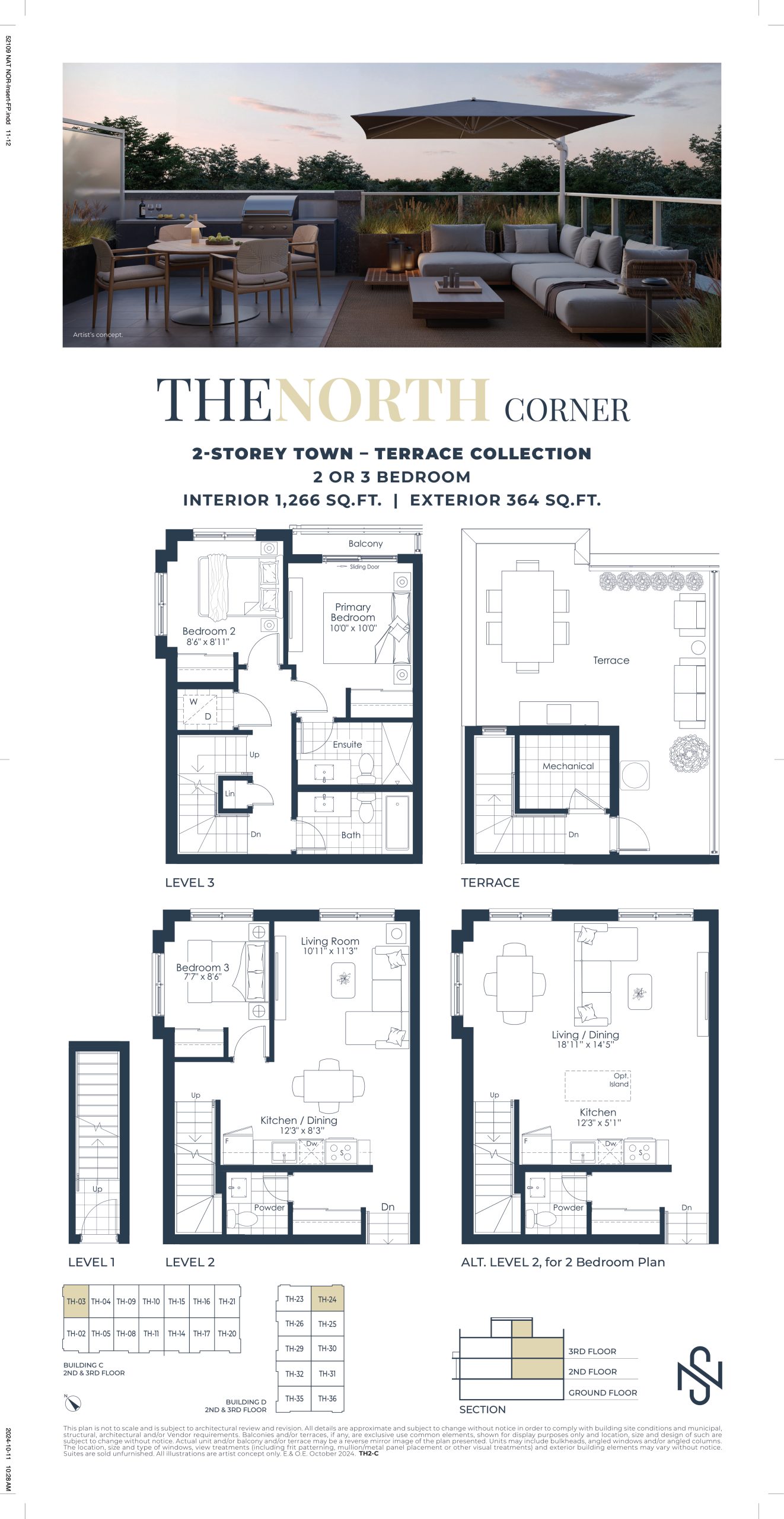 The North Corner plan preview