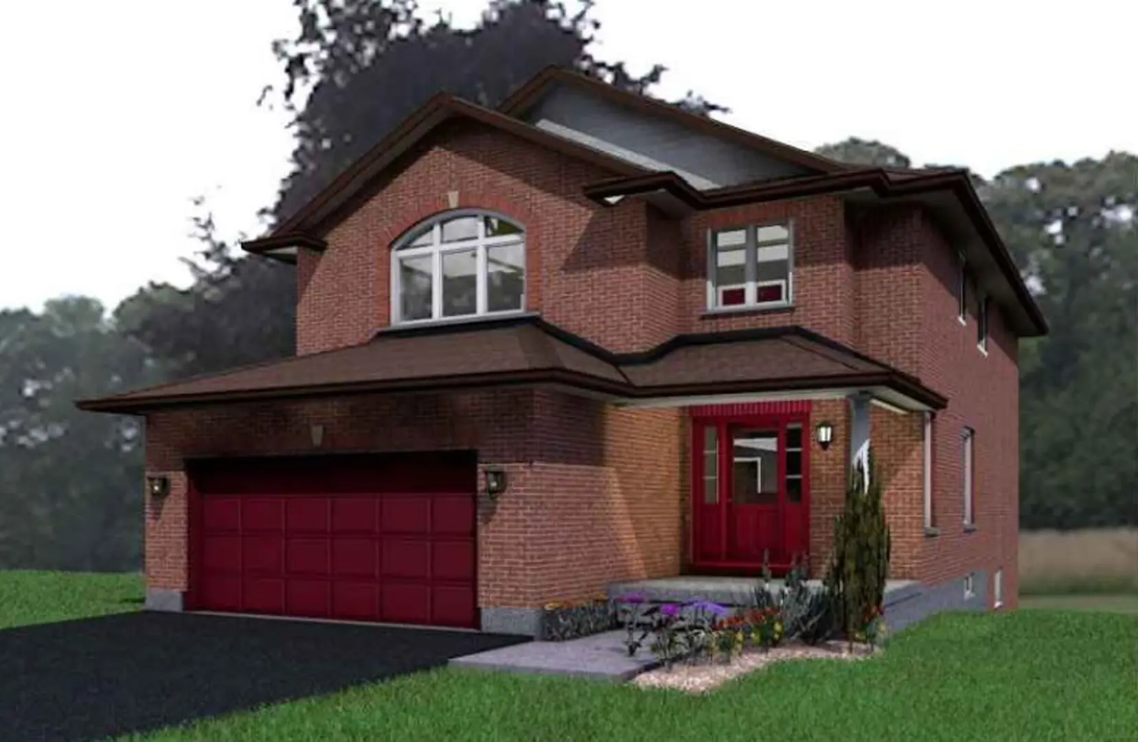 Norwood Park Estates, Asphodel-Norwood. Artist’s rendering.