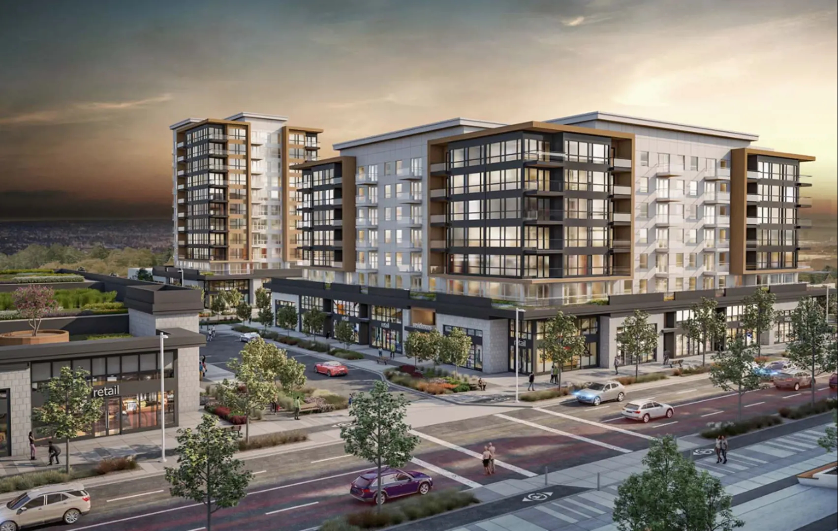Oak and Olive Condos rendering 2