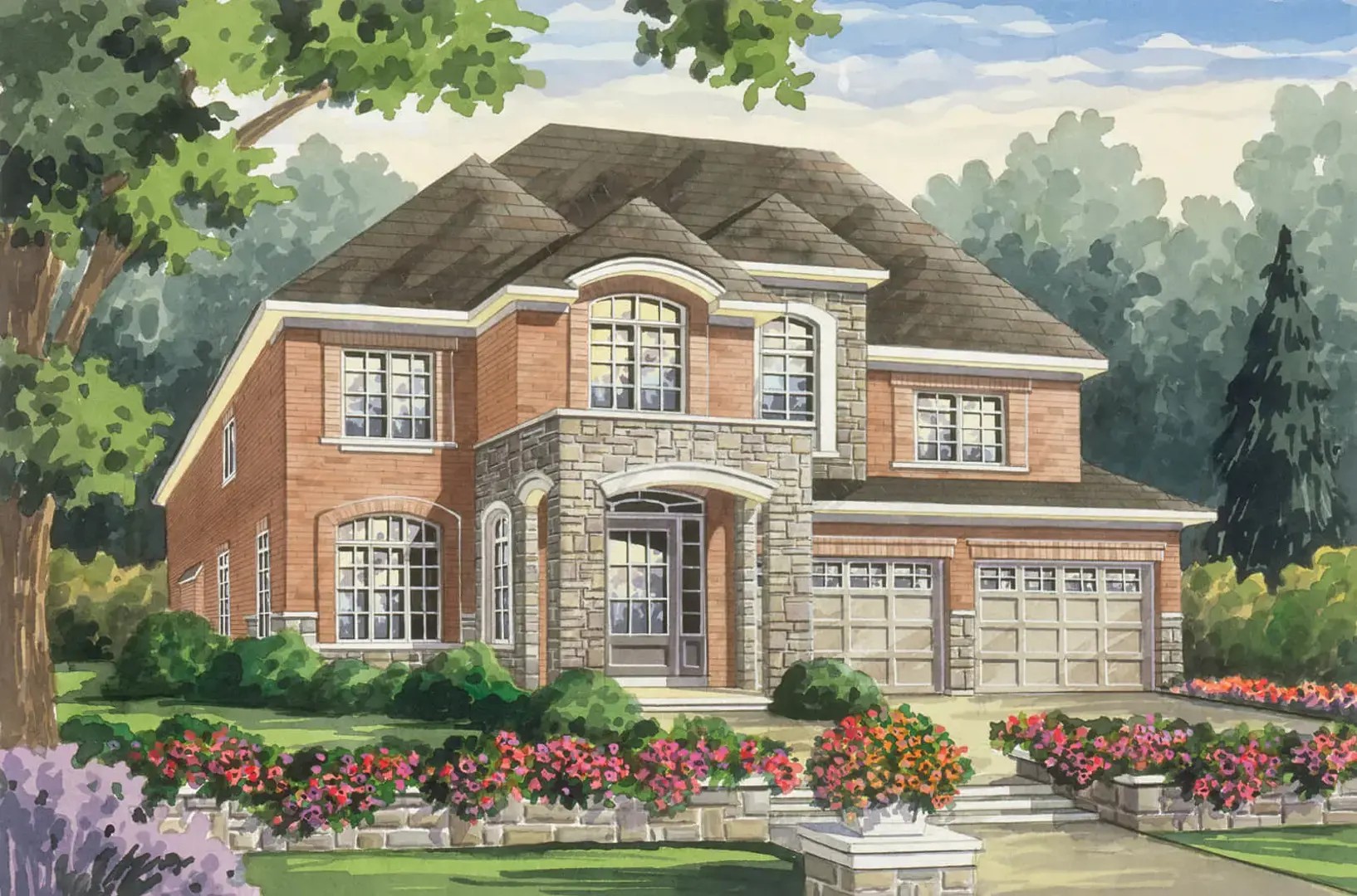Oakdale Village – Towns rendering 4