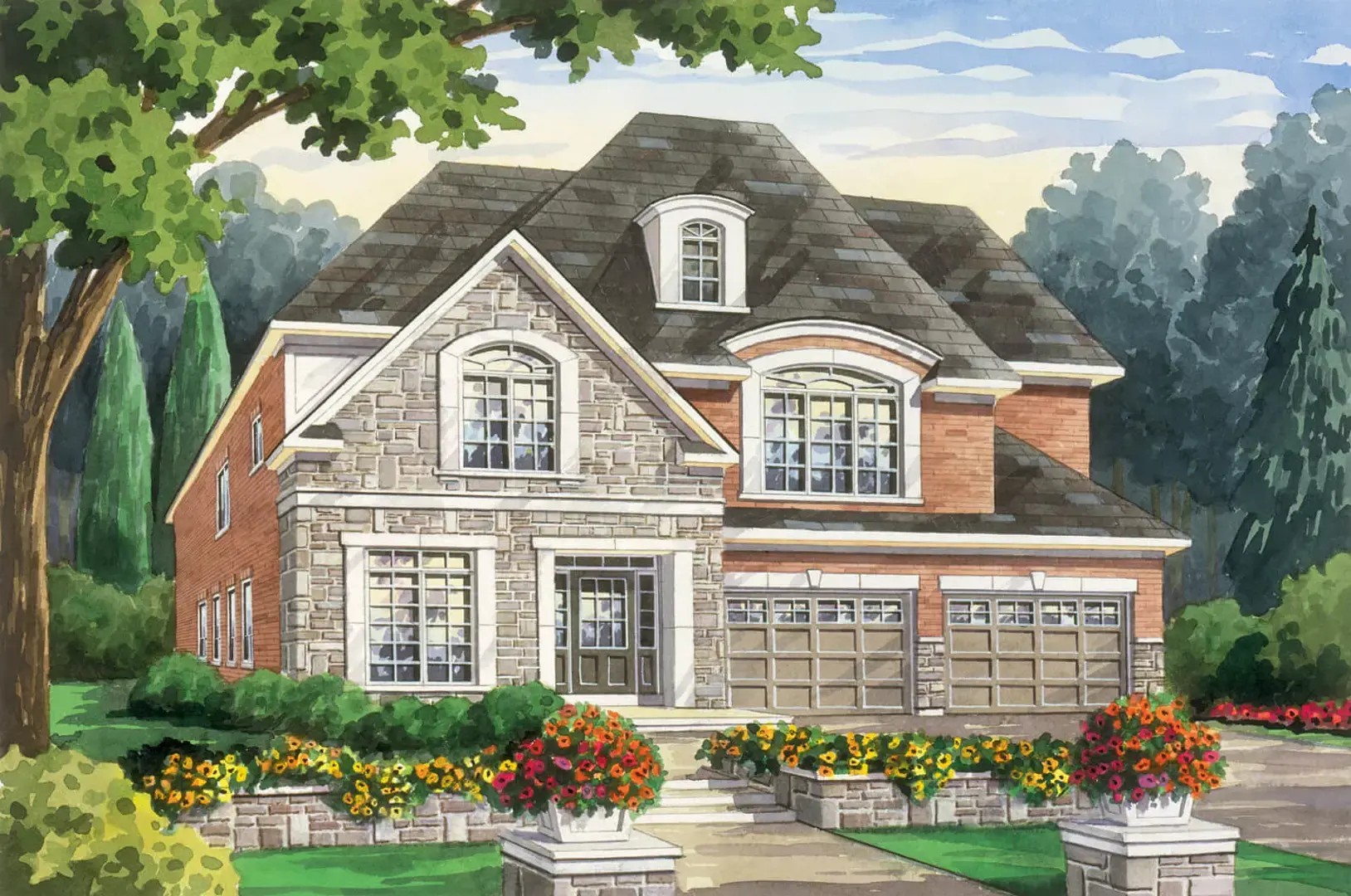 Oakdale Village – Towns rendering 5