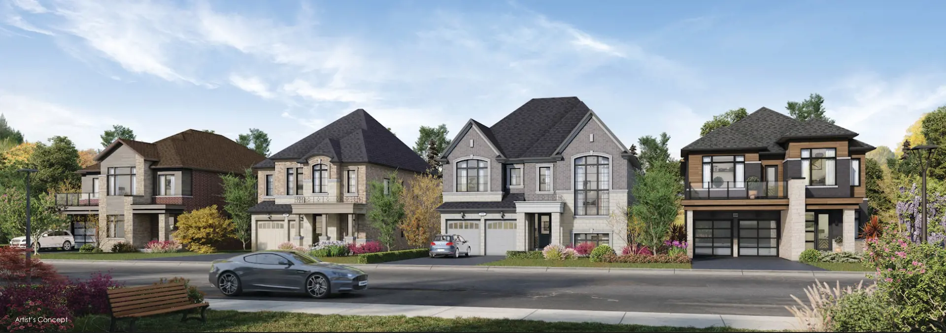 Oakridge Green, Gormley. Artist’s rendering.