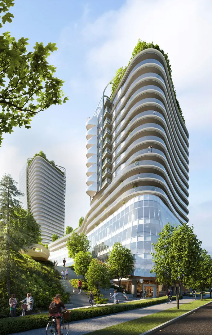 Oakridge x Clémande, Vancouver. Artist’s rendering.