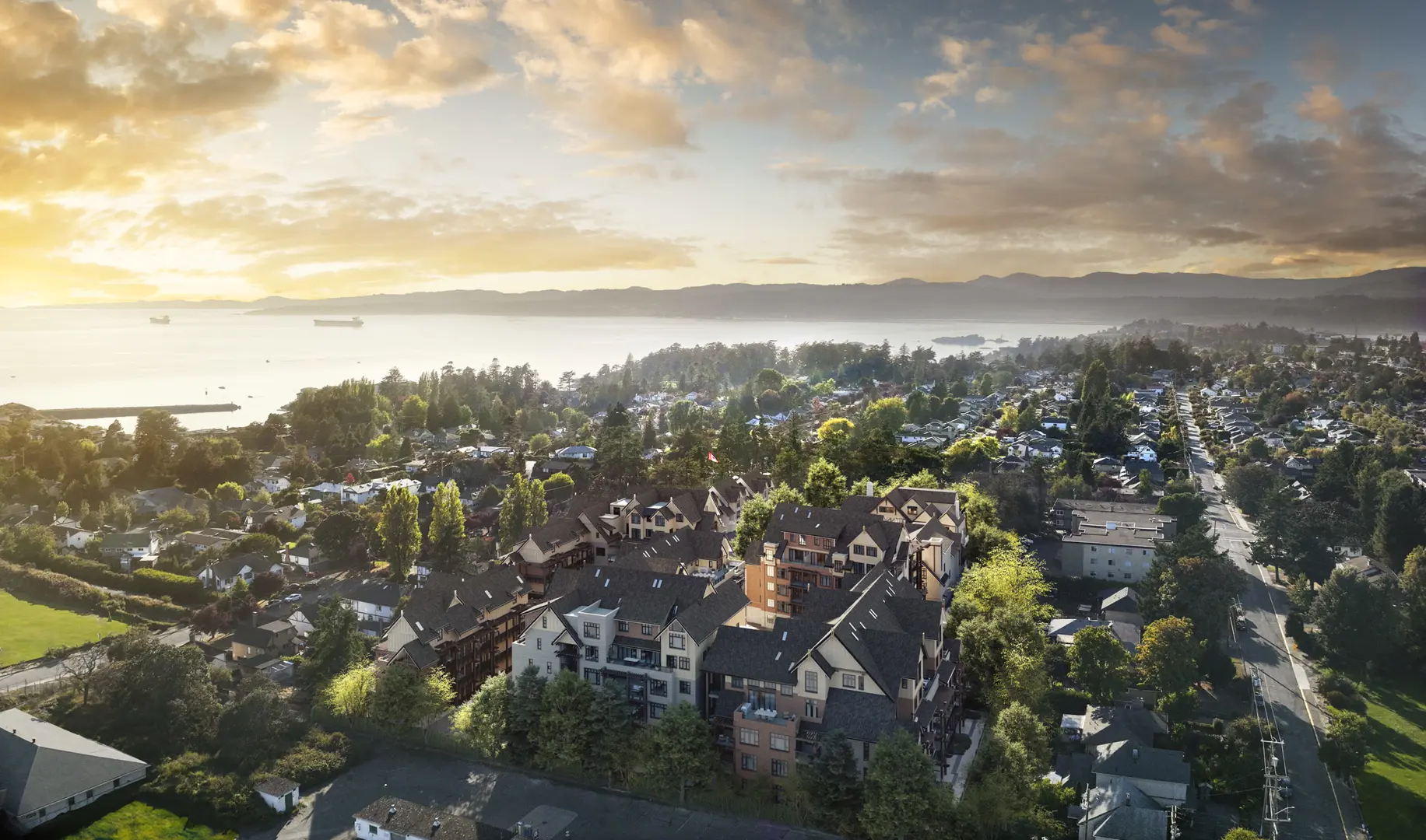 Oakwoods, Victoria. Artist’s rendering.