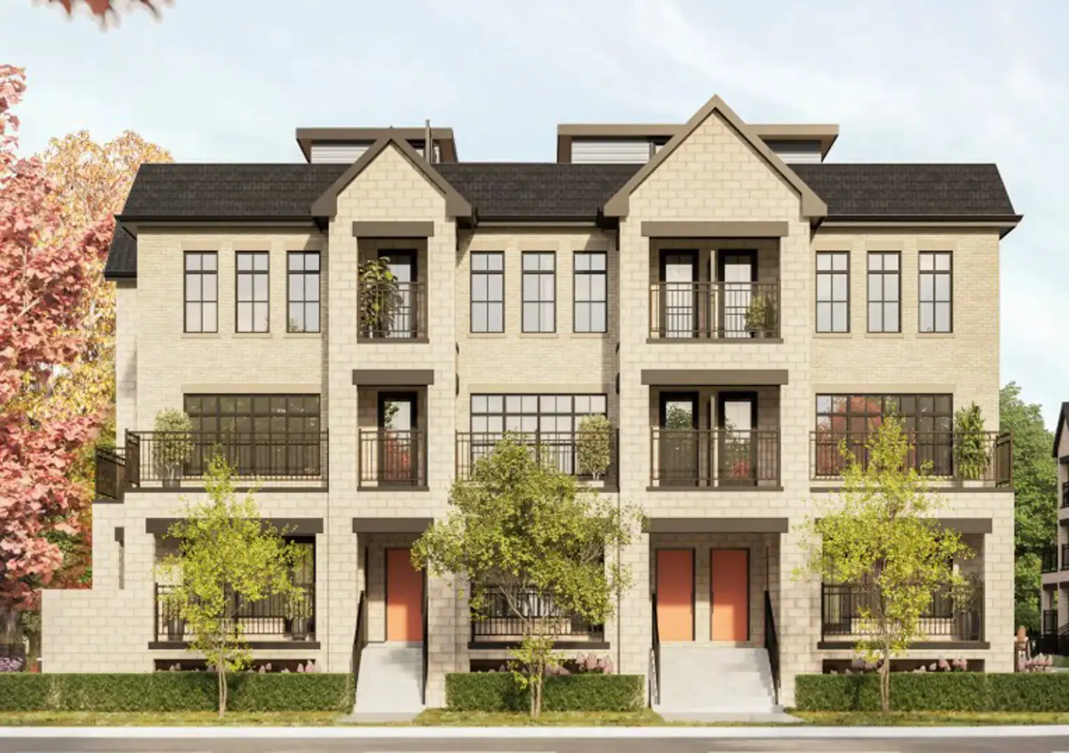 OG Urban Towns, Mississauga. Artist’s rendering.