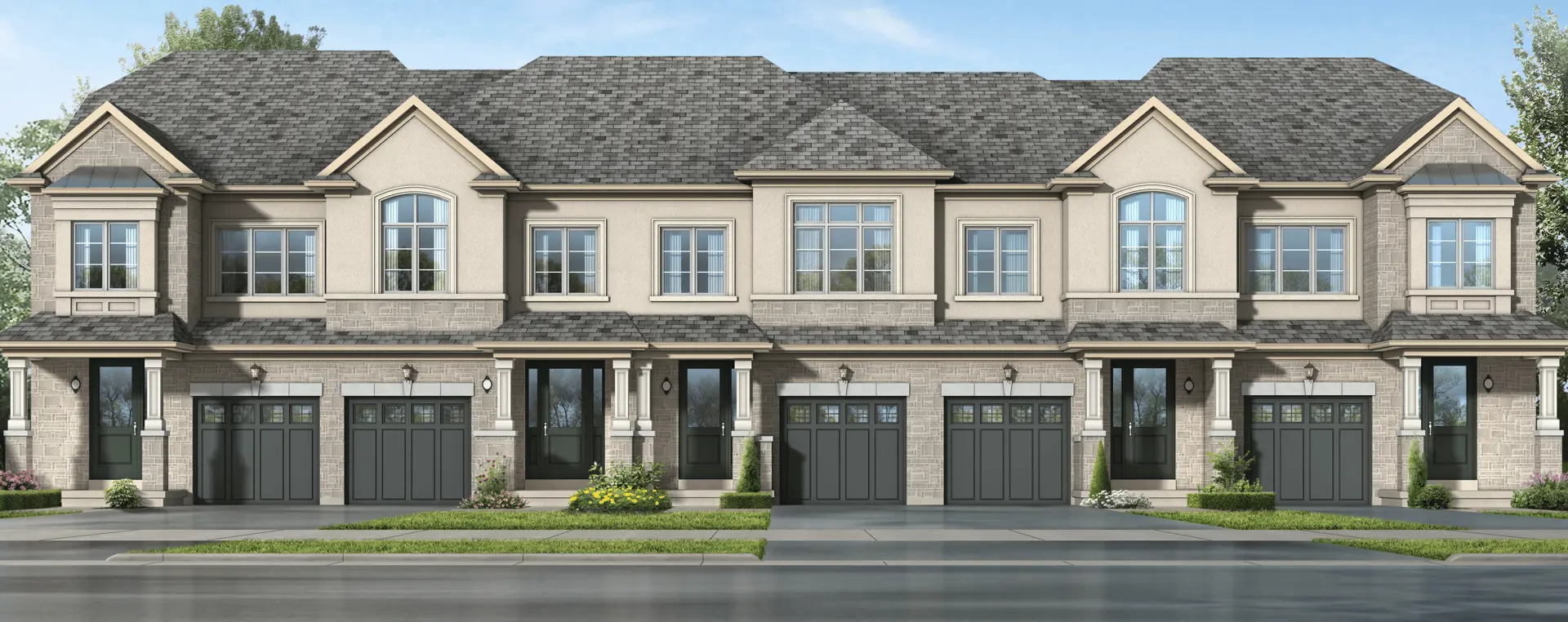 On the Ridge - Townhomes, Hamilton. Artist’s rendering.