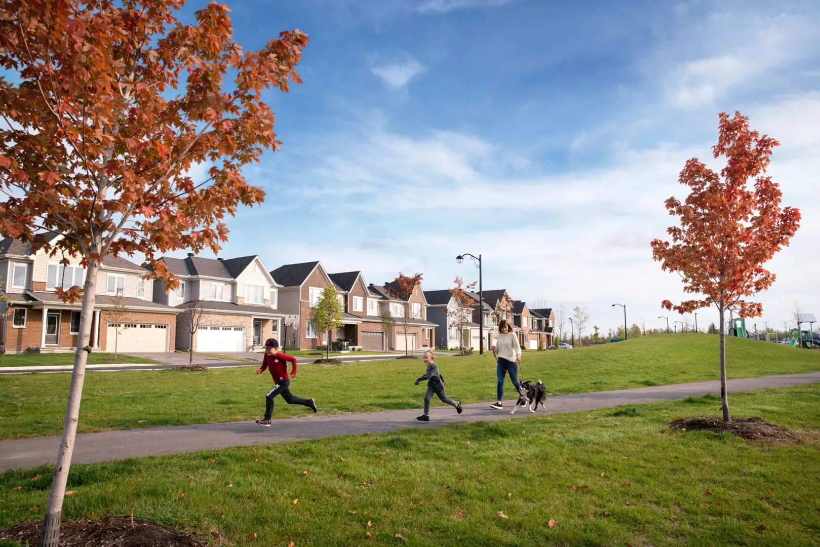 Orléans Village - Single-Family Homes, Ottawa. Artist’s rendering.