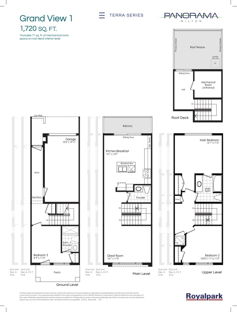 GV-1 plan preview