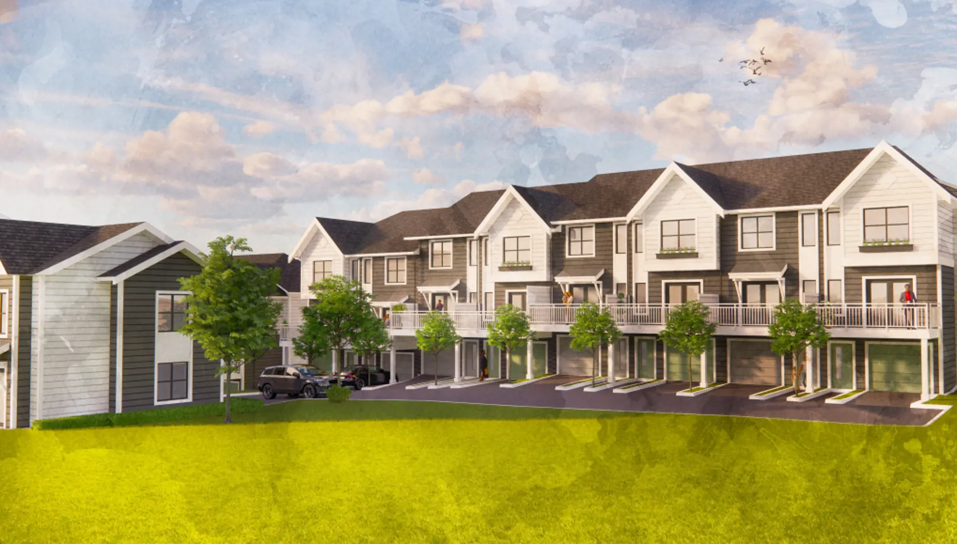 PARK & FOURTH Exterior Rendering