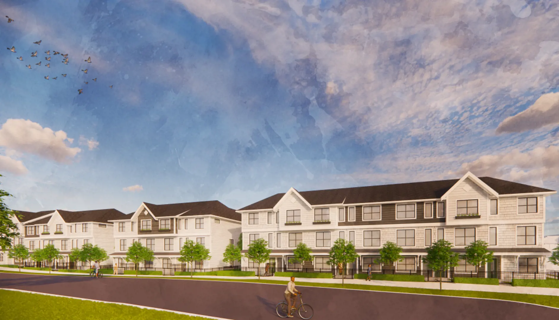 PARK & FOURTH Exterior Rendering