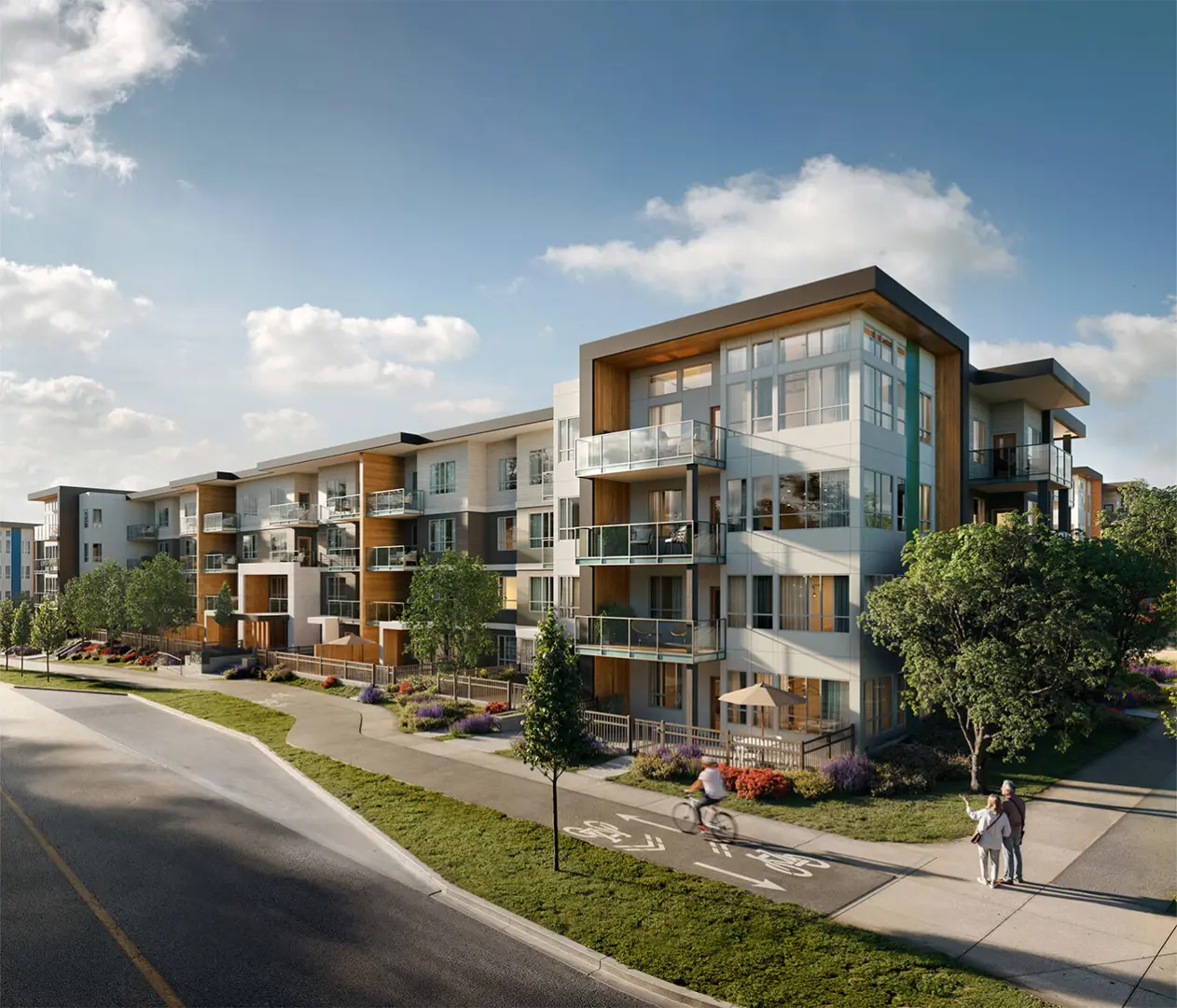 Park At Royal Bay - Bella Park (Building 1), Victoria. Artist’s rendering.