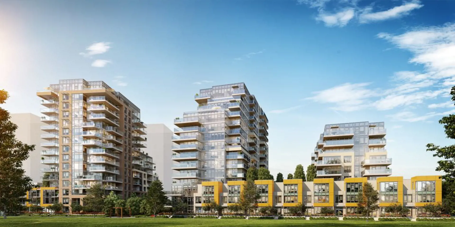 Park Residences II - Towers D & E, Richmond. Artist’s rendering.