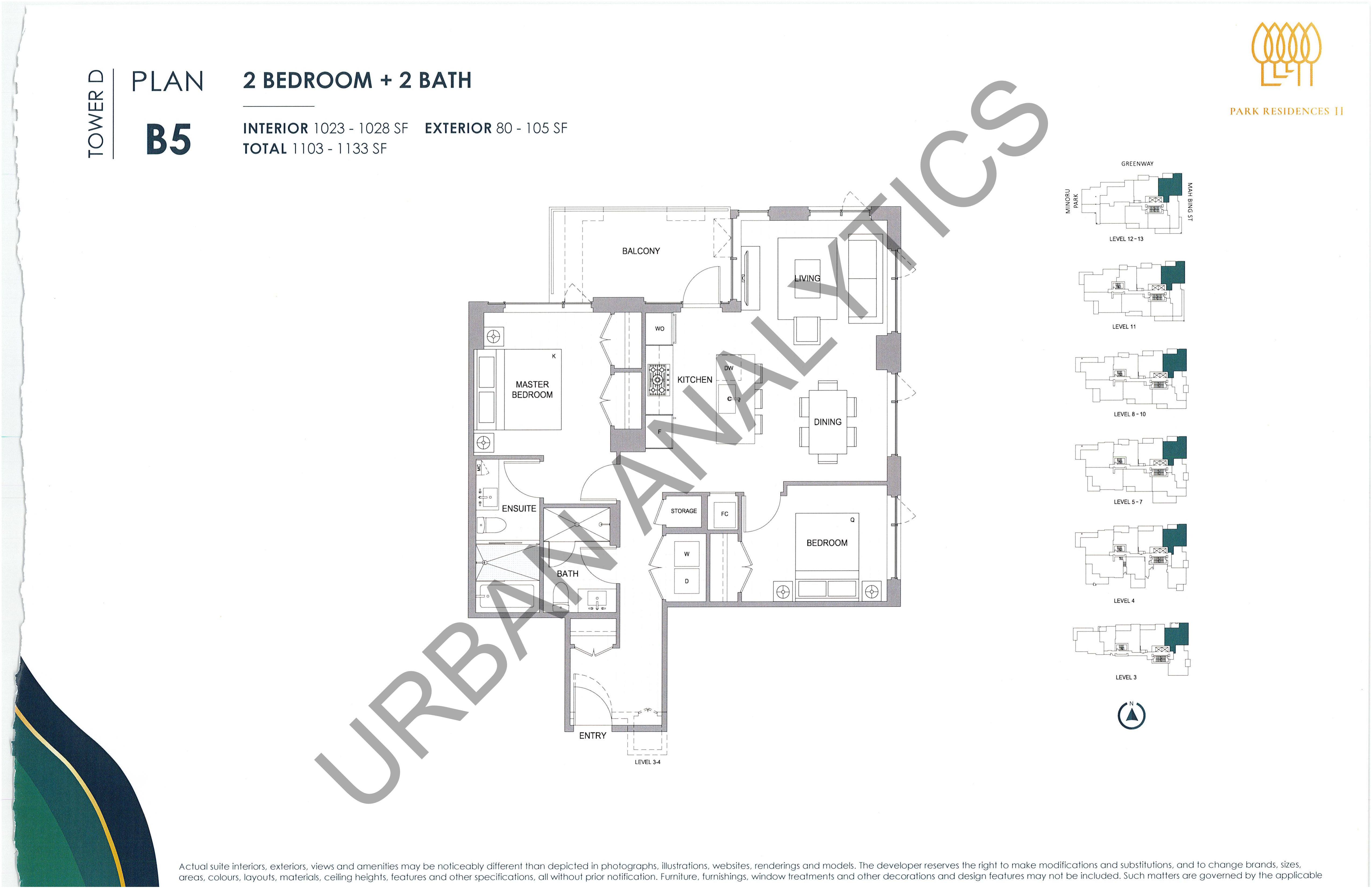B5 (Tower D) plan preview