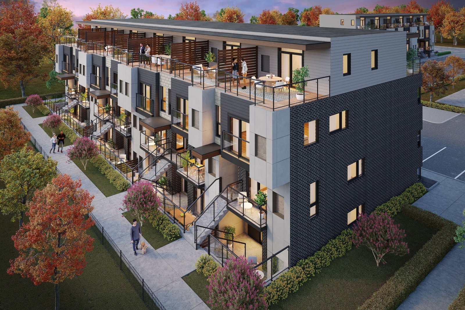 Parkside39 Towns, Niagara Falls. Artist’s rendering.