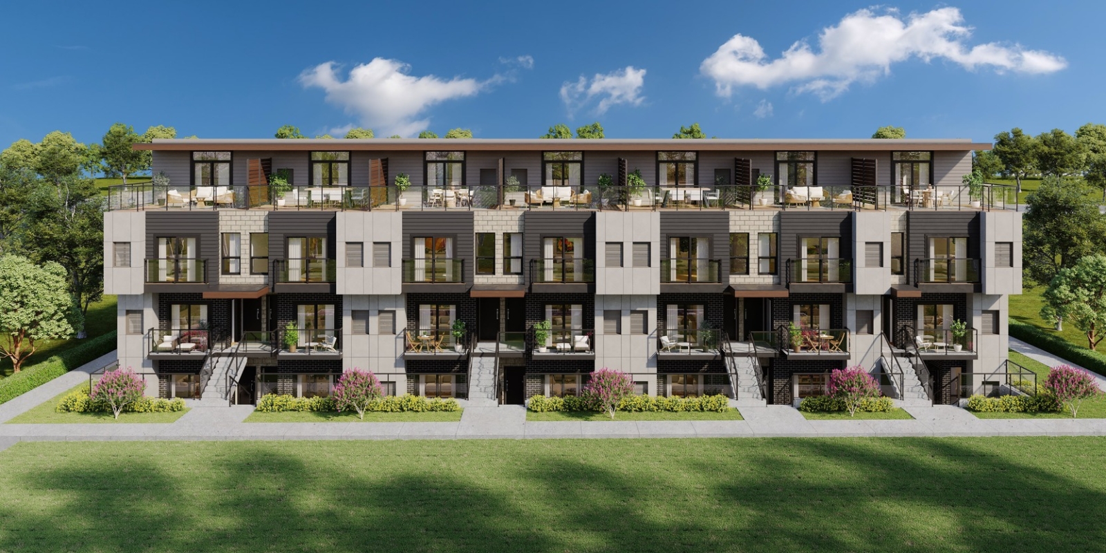Parkside39 Towns rendering 2