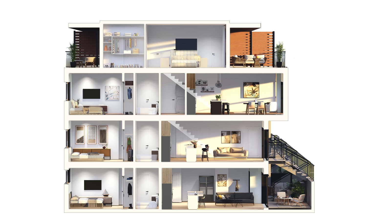 Parkside39 Towns rendering 3
