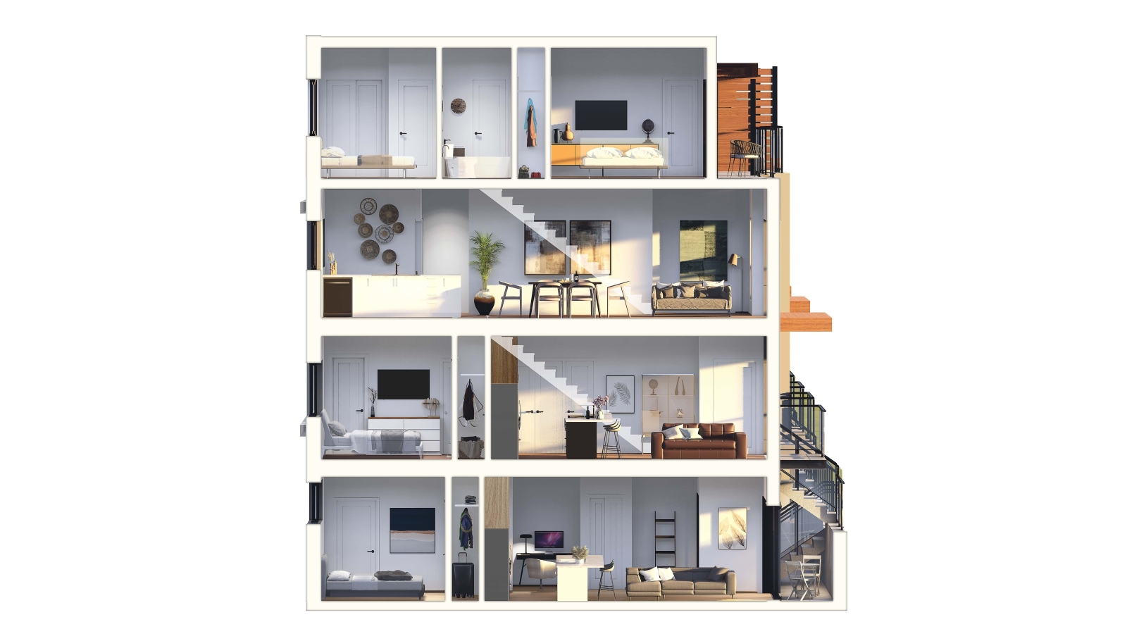 Parkside39 Towns rendering 5