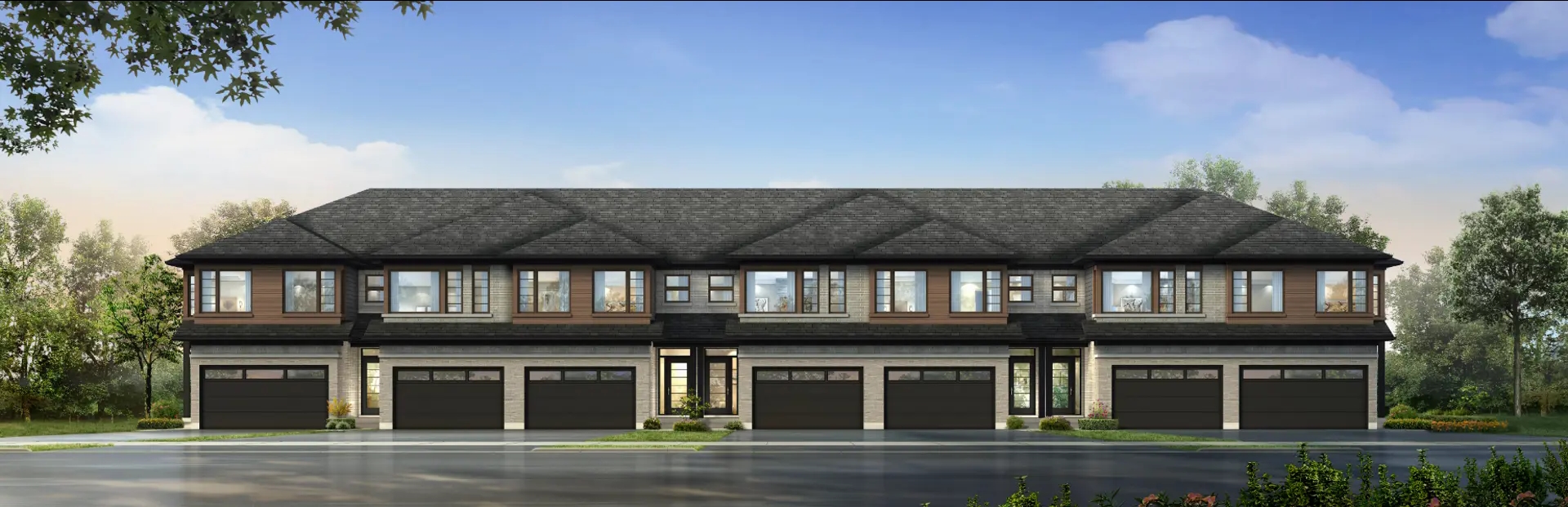 Parkview Towns, Brant. Artist’s rendering.