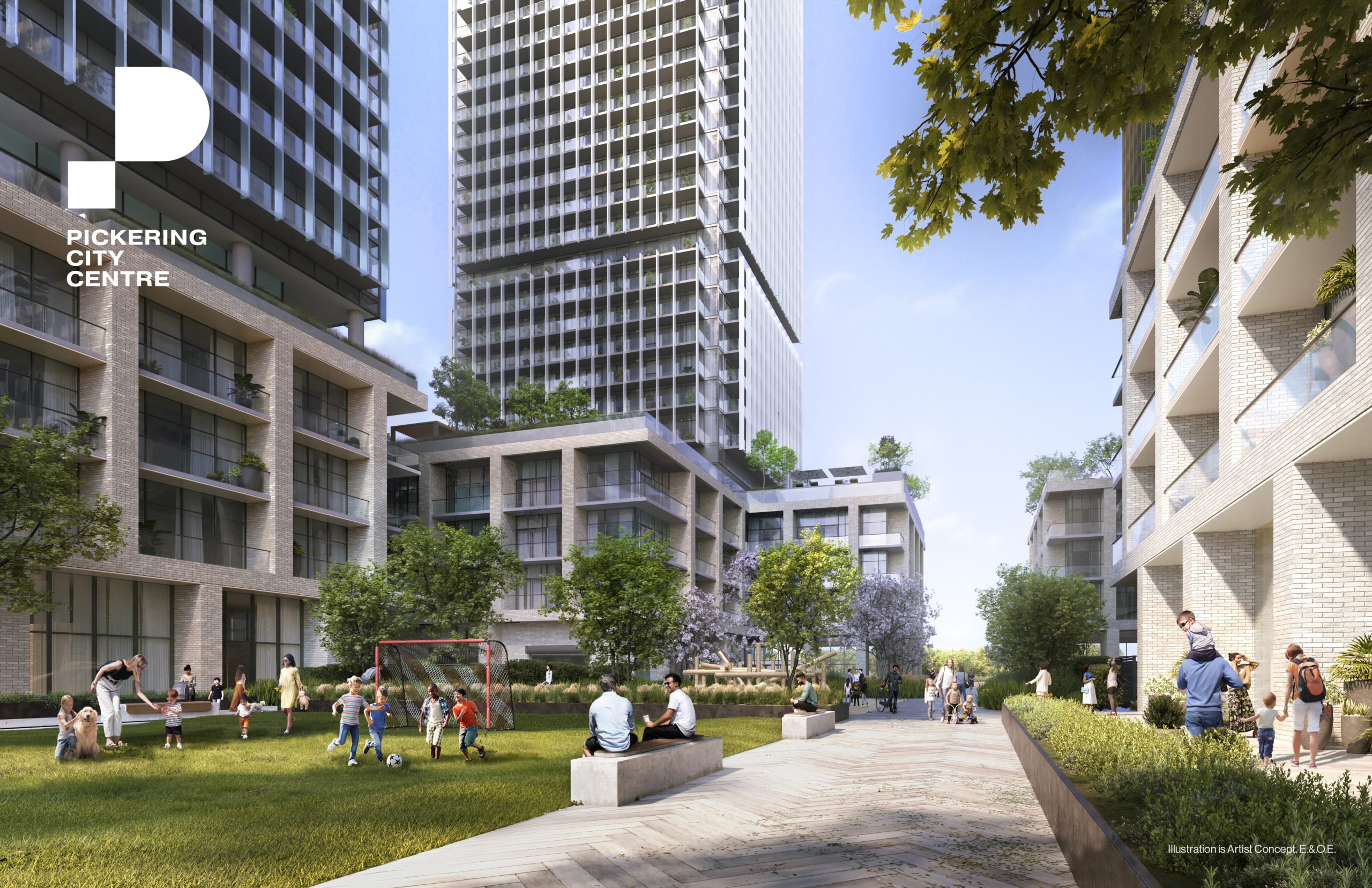 Pickering City Centre Condos rendering 2