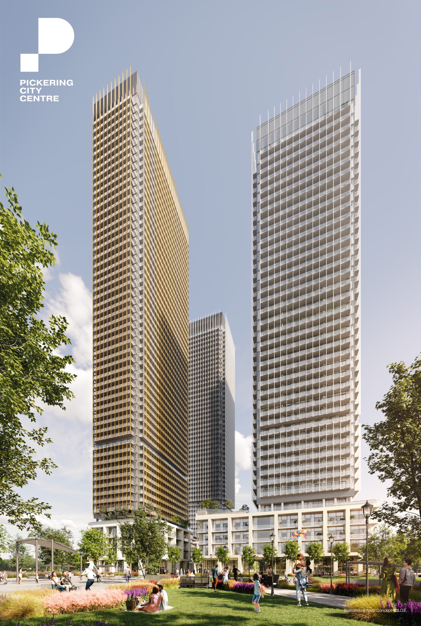 Pickering City Centre Condos rendering 3
