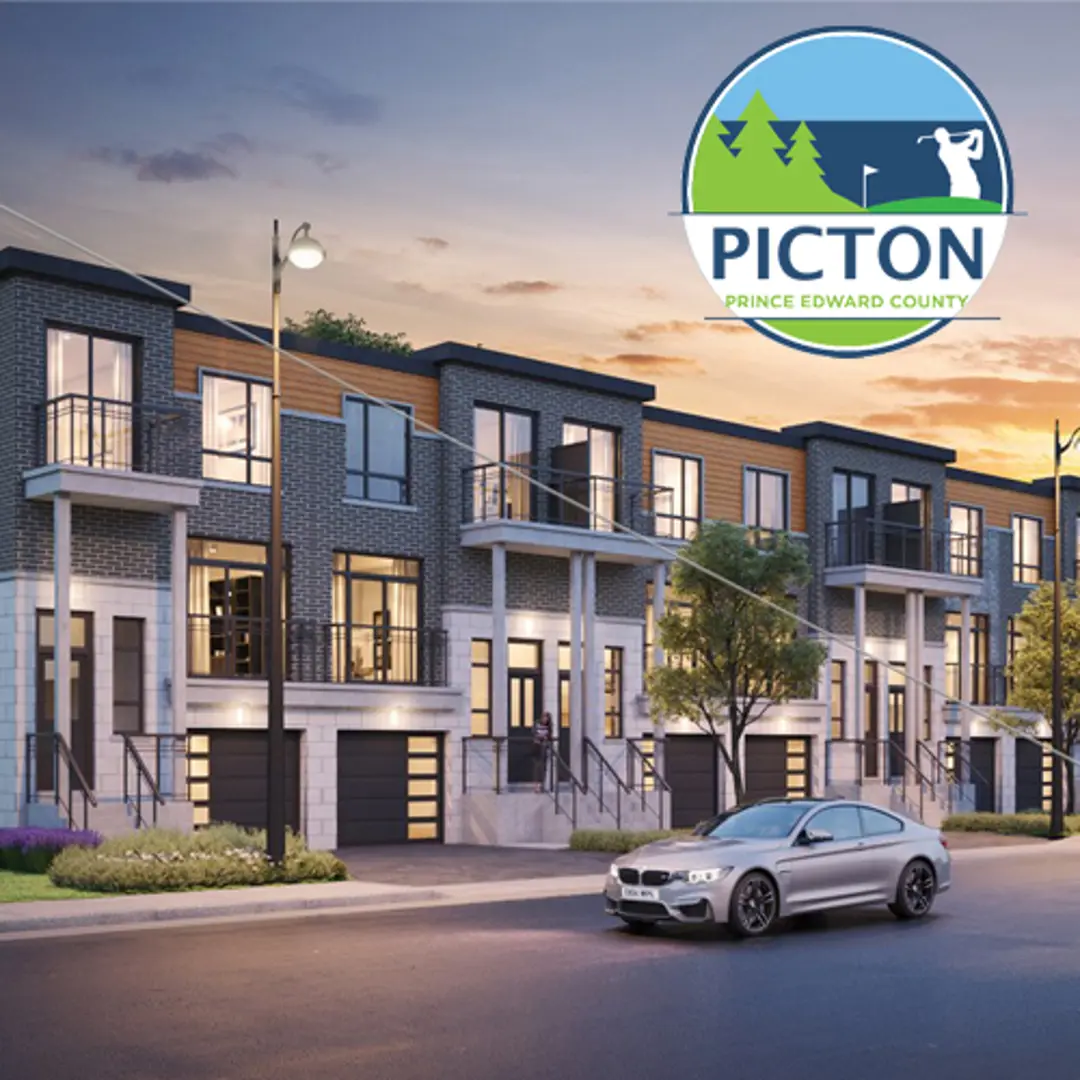 Picton, Prince Edward County, Prince Edward County. Artist’s rendering.