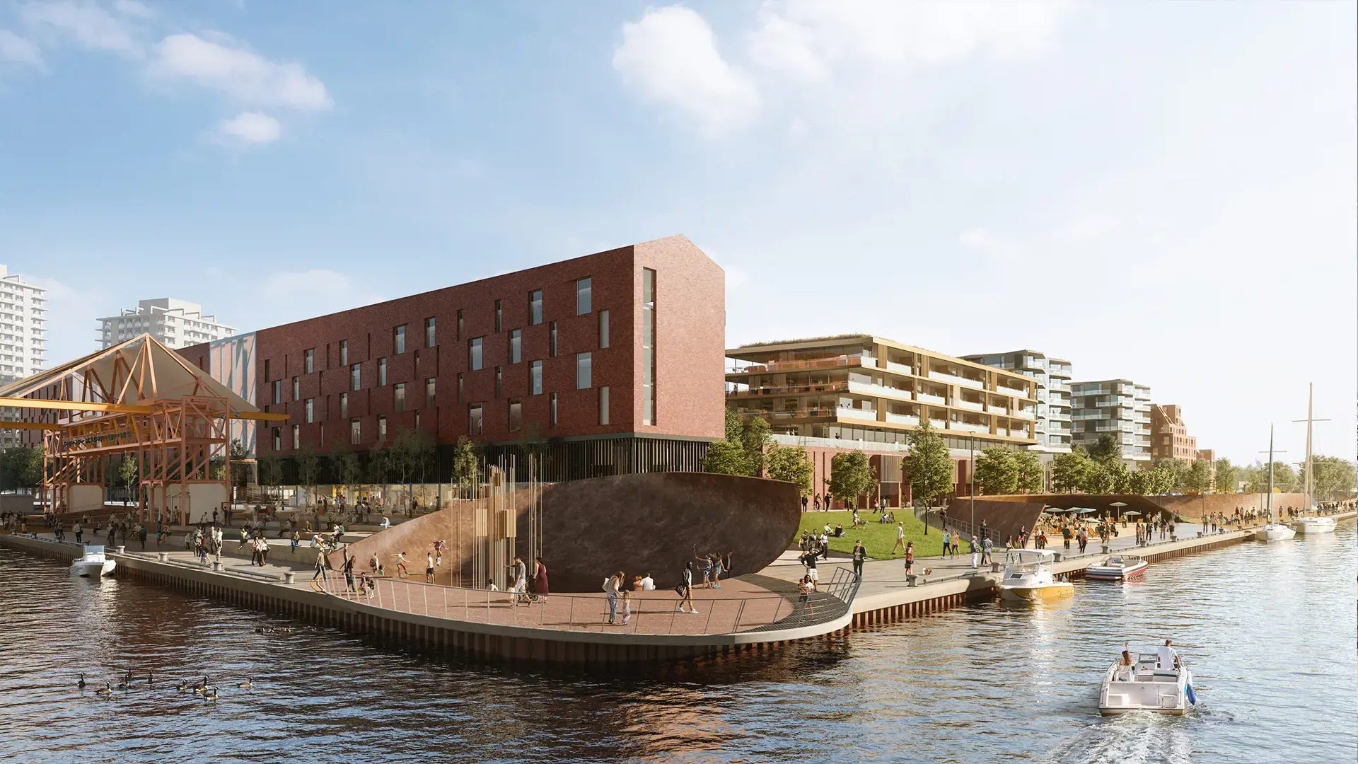 Pier 8 - Block 16, Hamilton. Artist’s rendering.