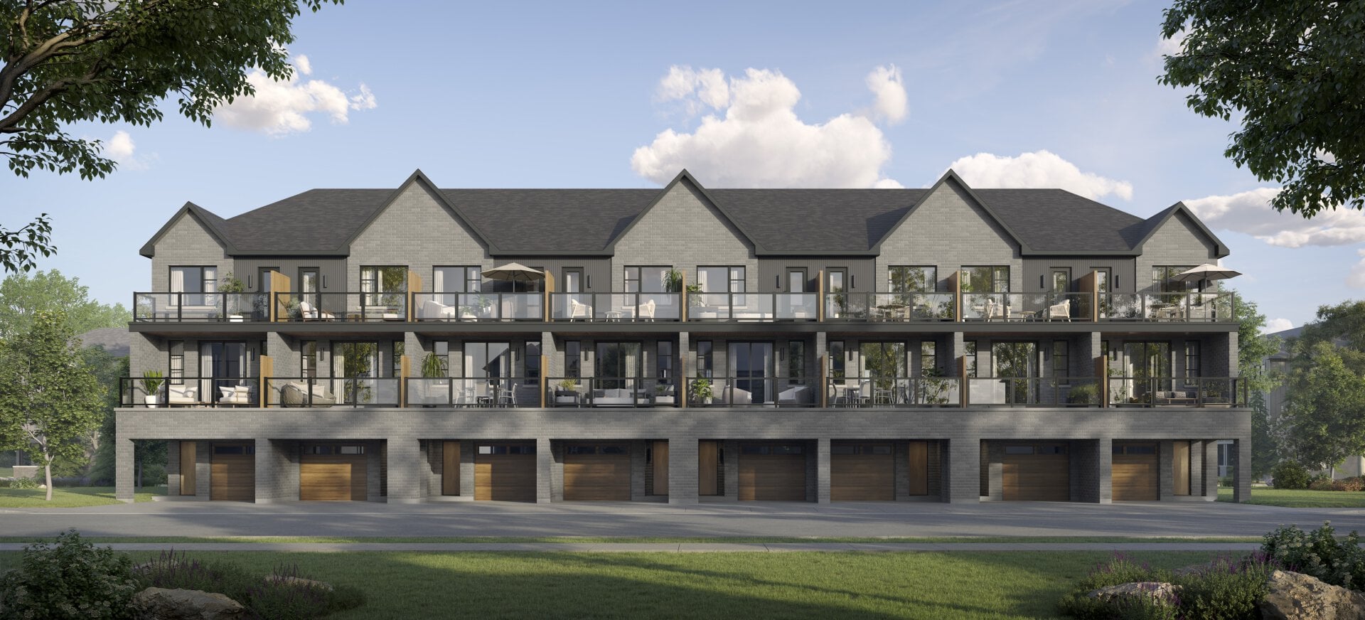 Pier House Towns rendering 3