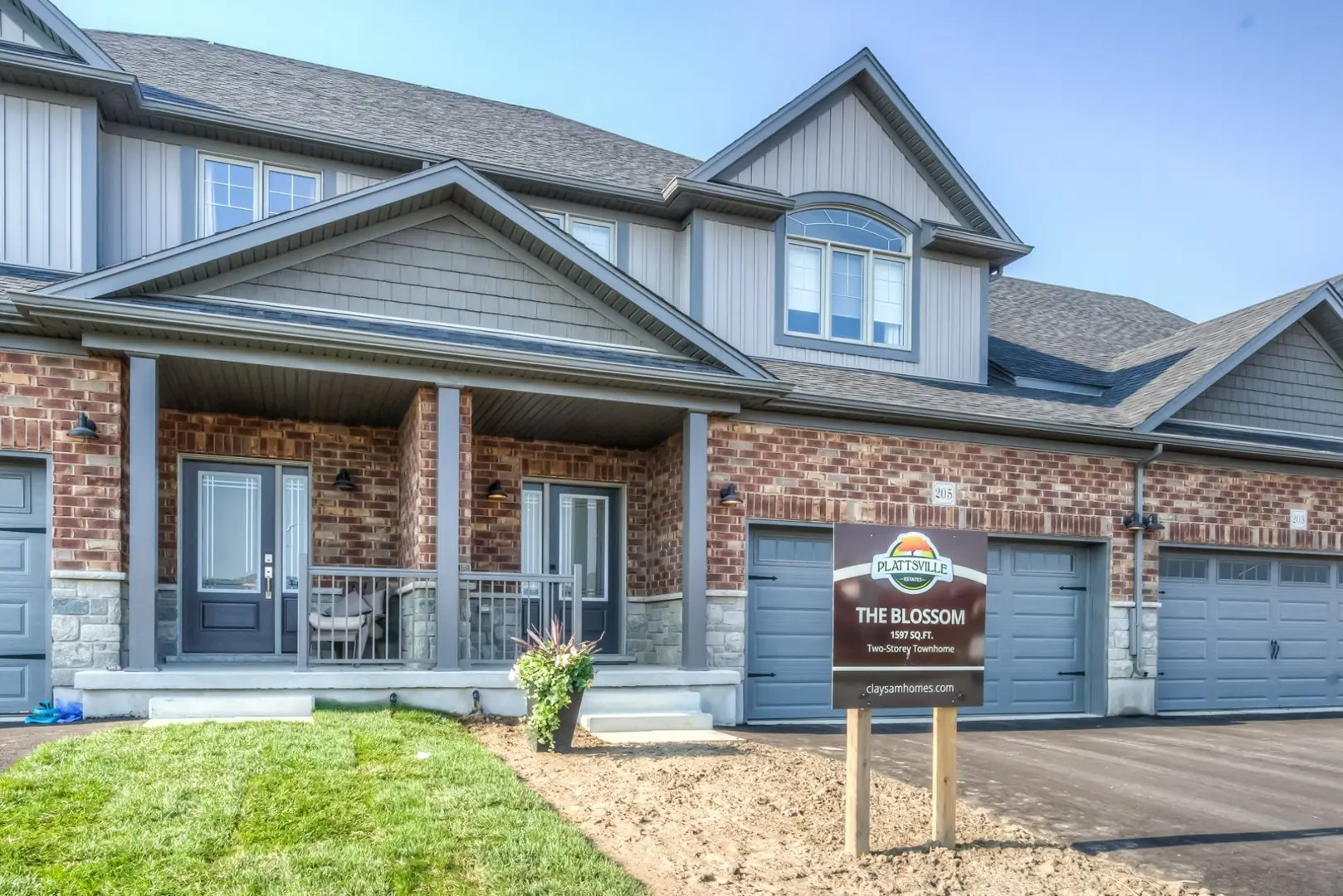 Plattsville Estates, Blandford-Blenheim. Artist’s rendering.
