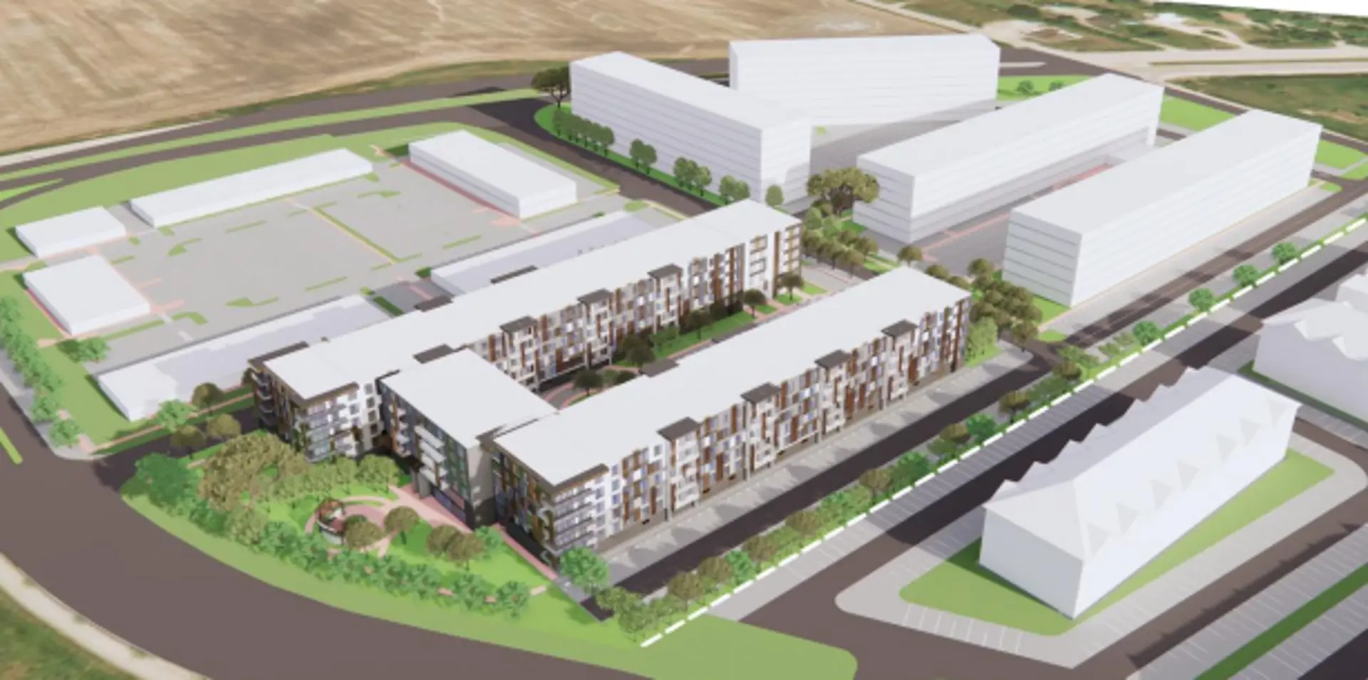 Polaris Place - Phase 1, Winnipeg. Artist’s rendering.