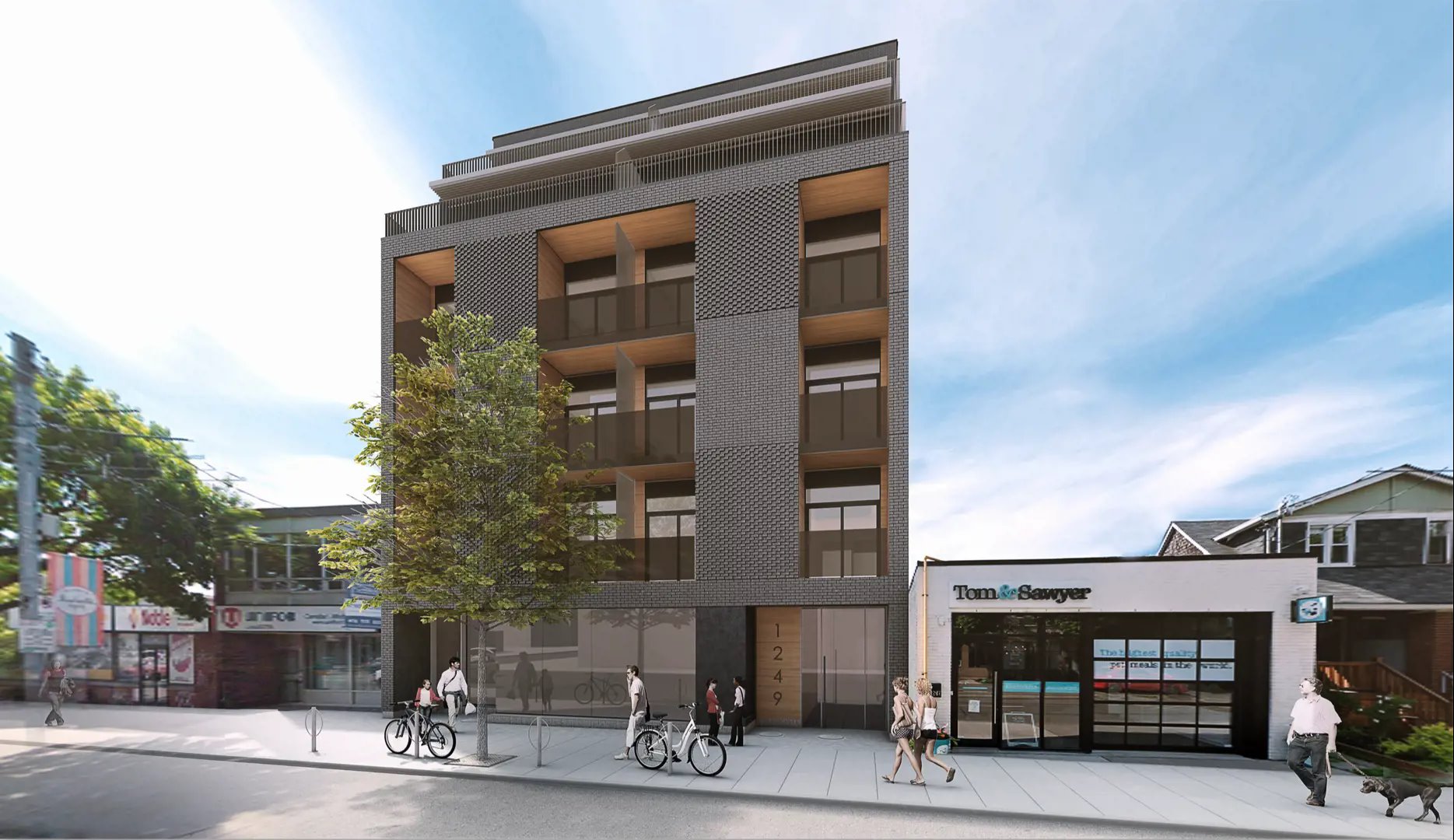 Post Lofts rendering