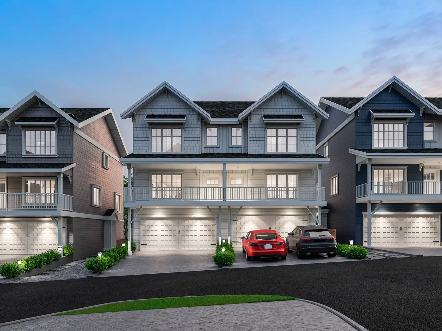 Prestige - Duplex Homes, Surrey. Artist’s rendering.